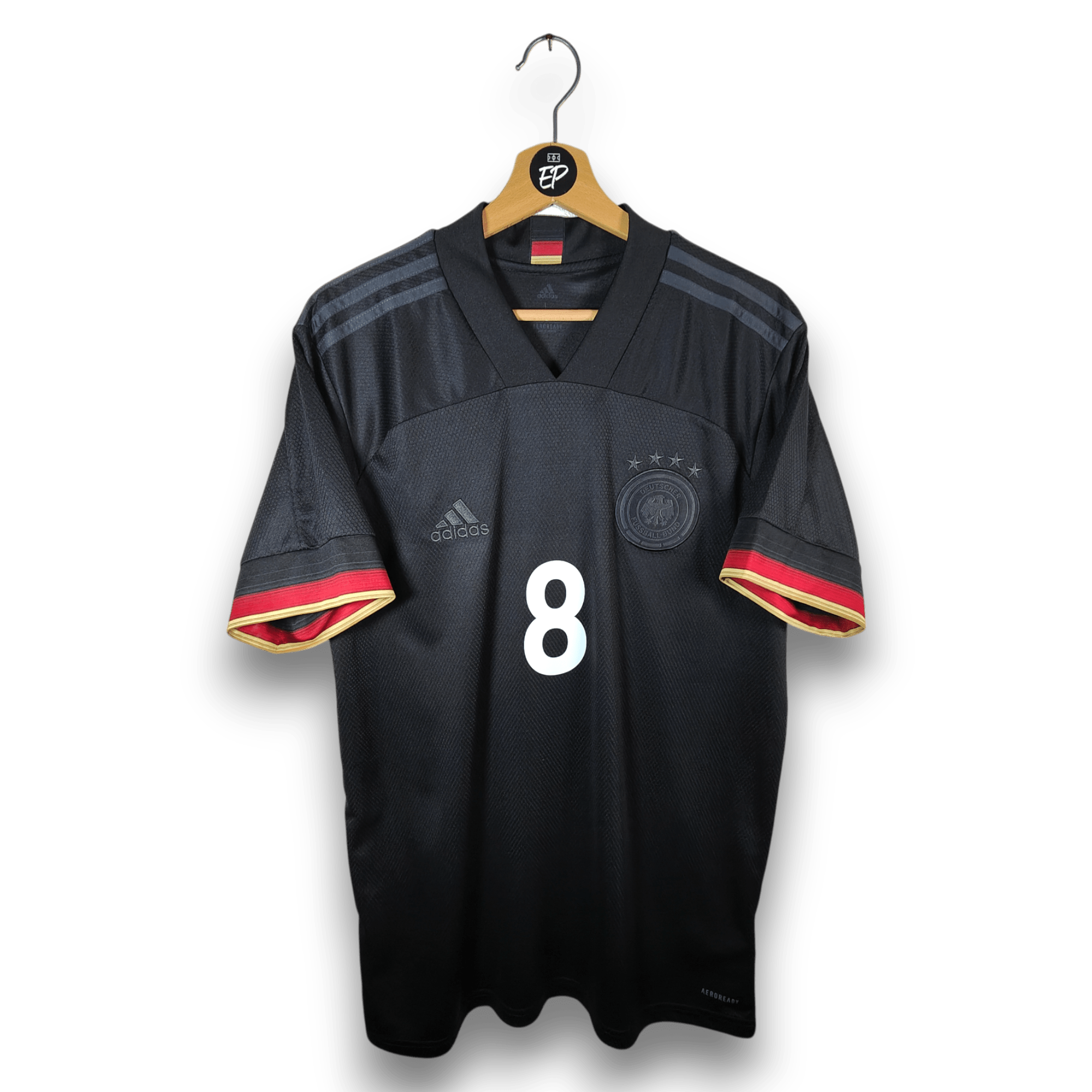 2020 - 21 Germany Away Shirt Kroos 8 - 9.5/10 - (L) - Eternal Pitch