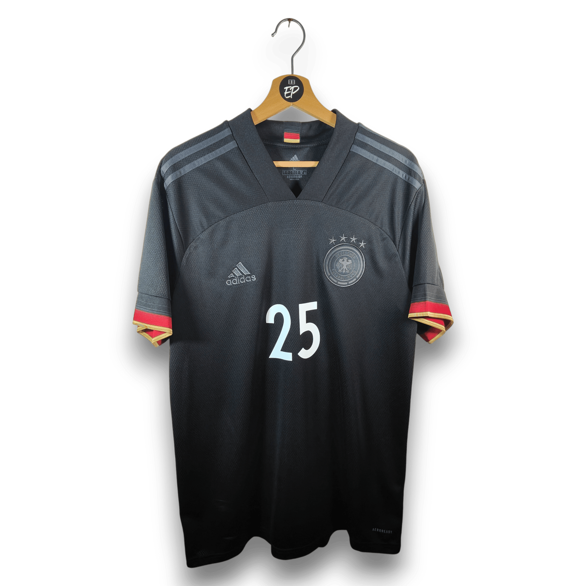 2020 - 21 Germany Away Shirt Müller 25 - 9/10 - (L) - Eternal Pitch