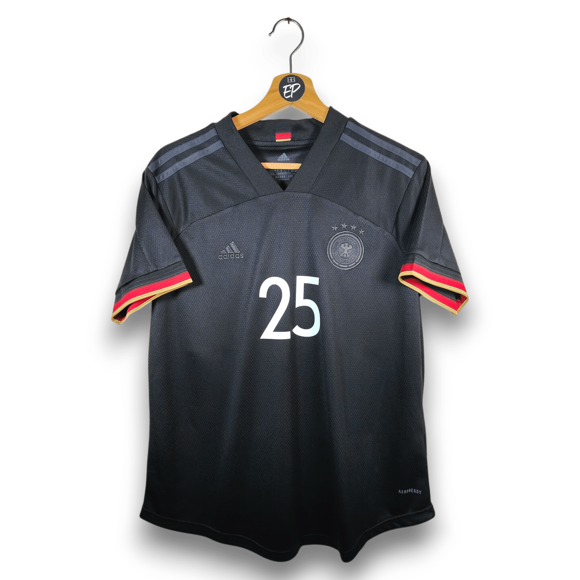 2020 - 21 Germany Away Shirt Muller 25 - 9.5/10 - (L Women) - Eternal Pitch