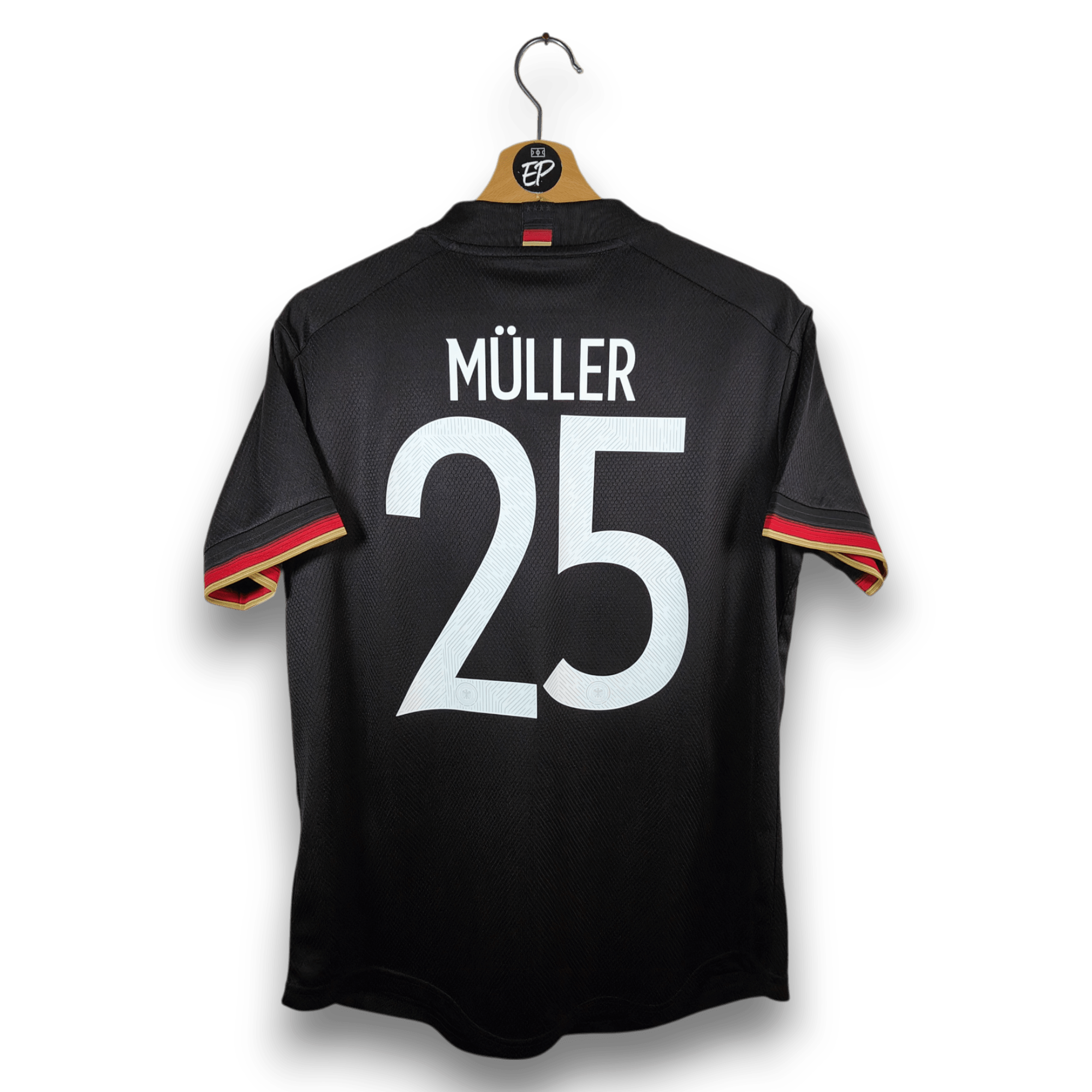 2020 - 21 Germany Away Shirt Muller 25 - 9.5/10 - (L Women) - Eternal Pitch