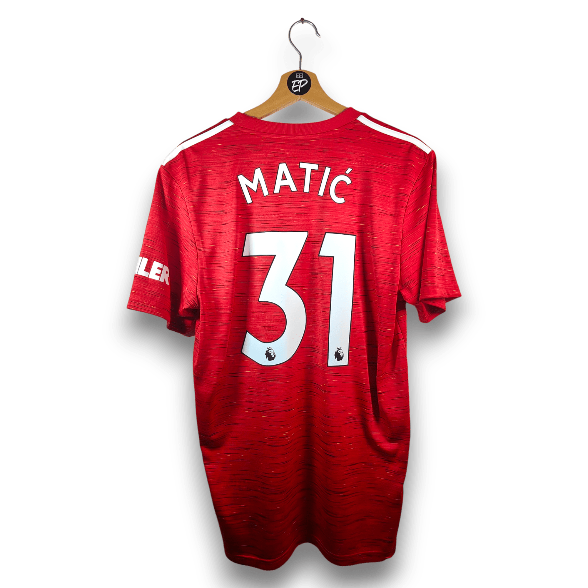 2020 - 21 Manchester United Home Shirt Matic 31 - 9/10 - (M) - Eternal Pitch