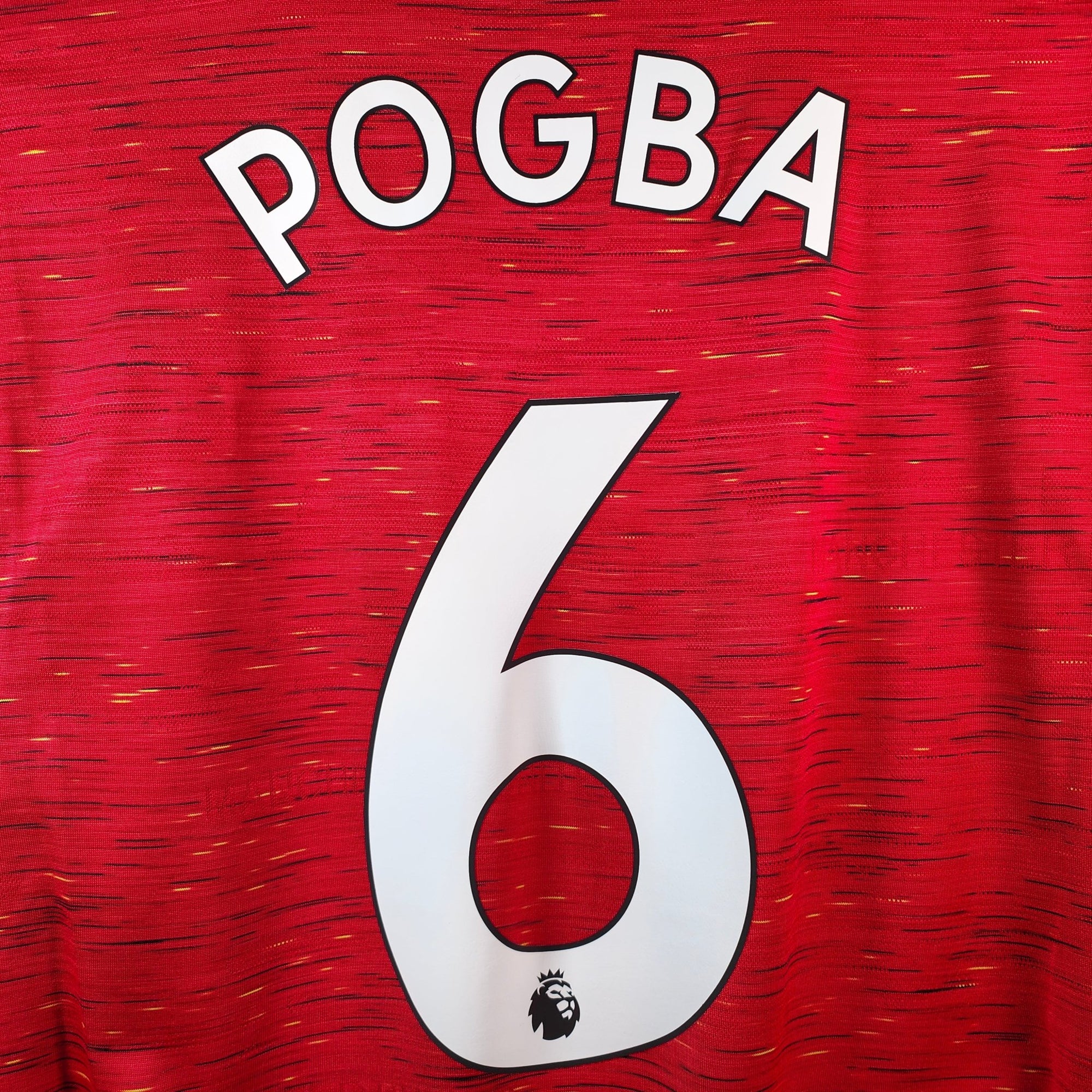 2020 - 21 Manchester United Home Shirt Pogba 6 - BNWT - (M) - Eternal Pitch