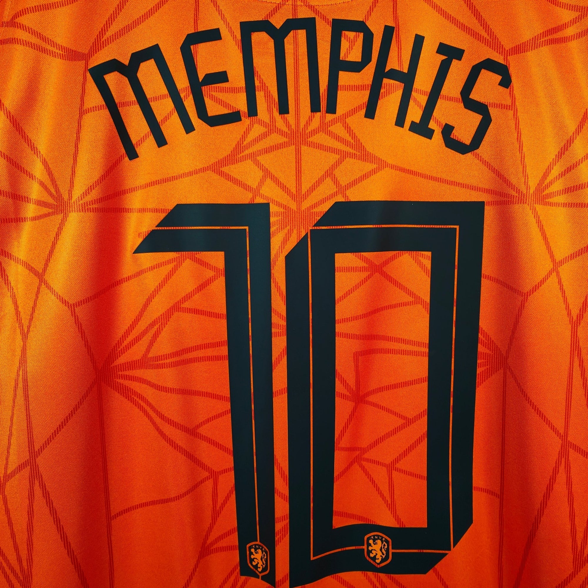 2020 - 21 Netherlands Home Shirt Memphis Depay 10 - 9.5/10 - (XL) - Eternal Pitch