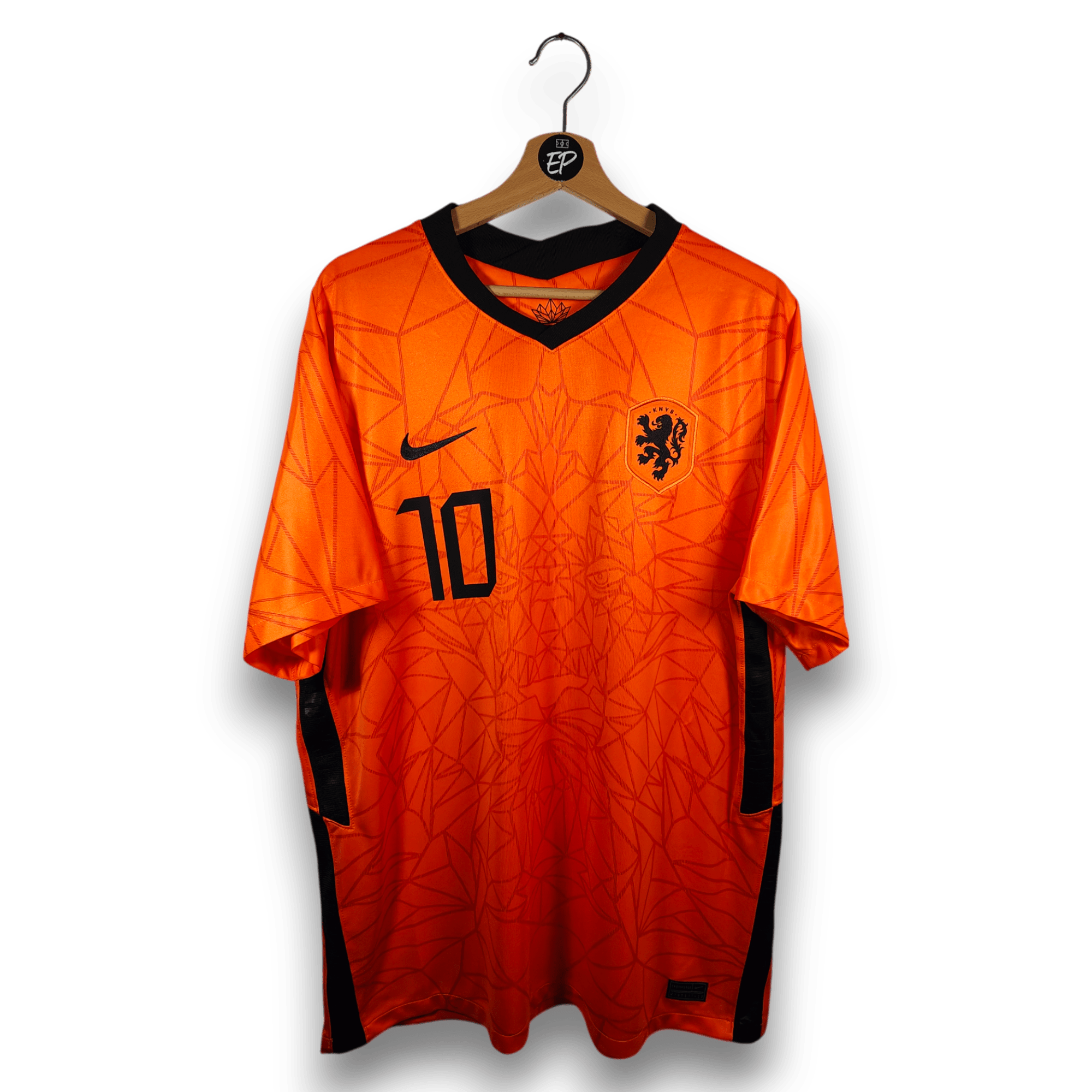 2020 - 21 Netherlands Home Shirt Memphis Depay 10 - 9.5/10 - (XL) - Eternal Pitch