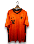 2020 - 21 Netherlands Home Shirt Memphis Depay 10 - 9.5/10 - (XL) - Eternal Pitch