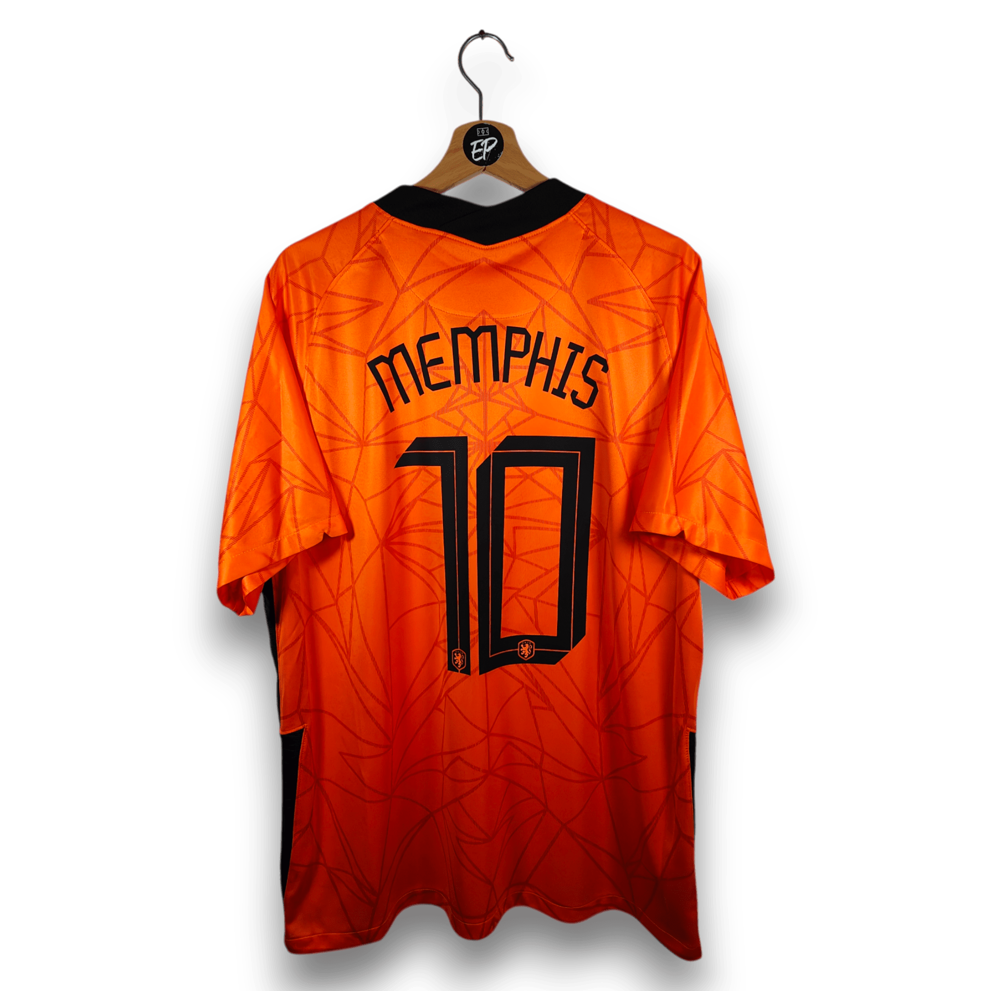 2020 - 21 Netherlands Home Shirt Memphis Depay 10 - 9.5/10 - (XL) - Eternal Pitch