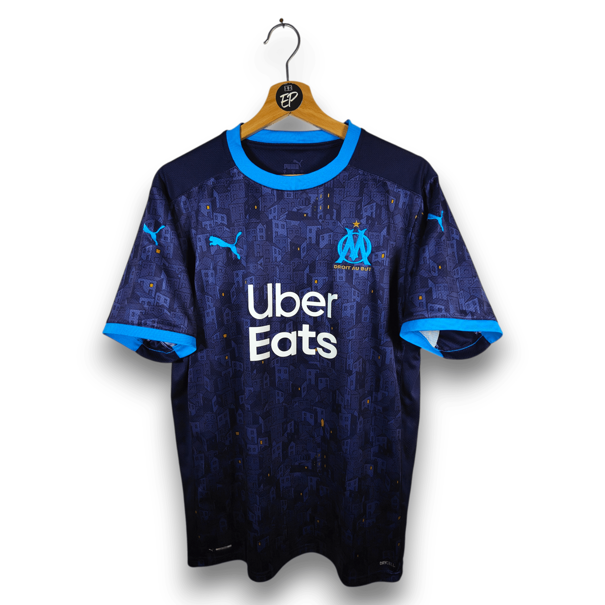 2020 - 21 Olympique Marseille Away Shirt - 9/10 - (L) - Eternal Pitch