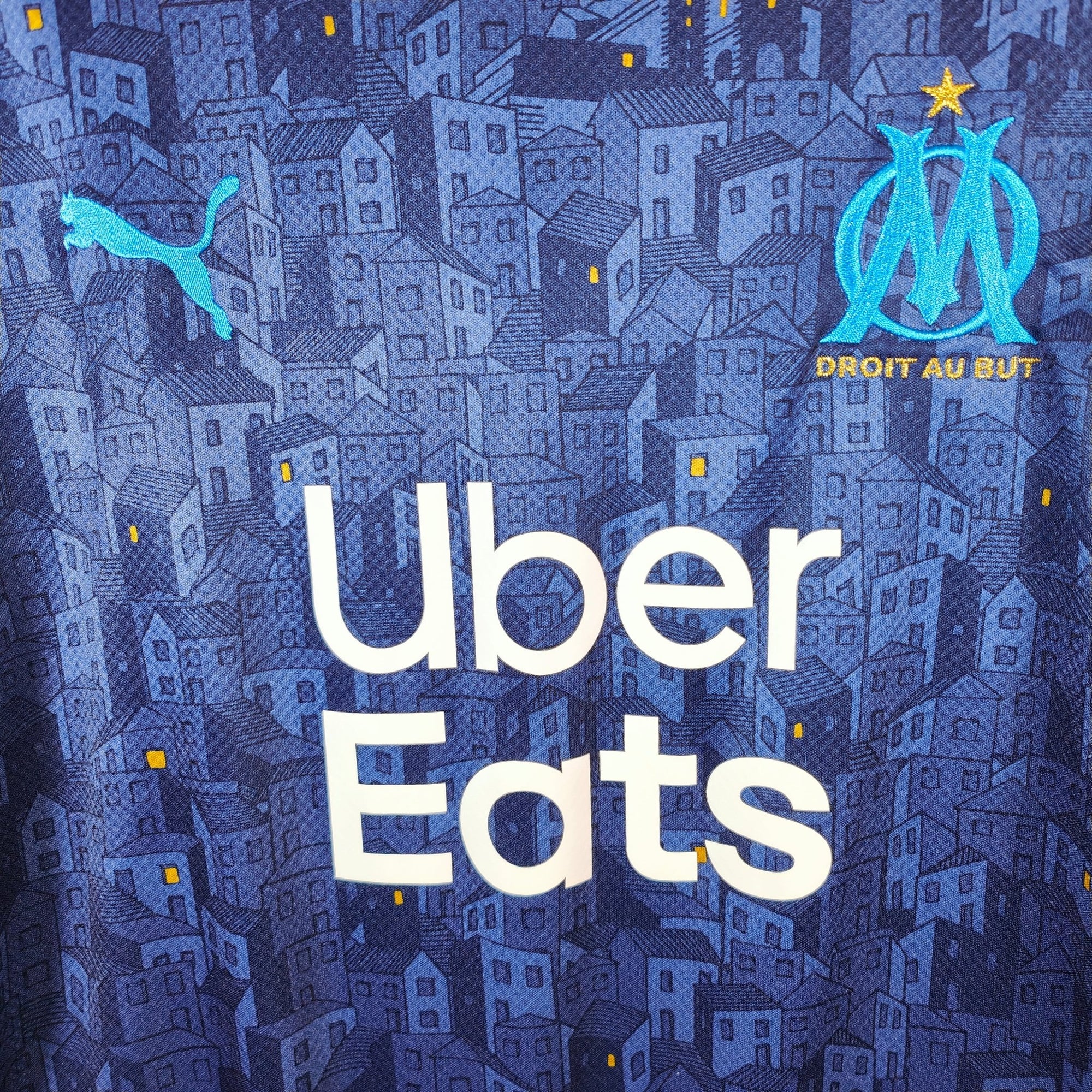 2020 - 21 Olympique Marseille Away Shirt - 9/10 - (L) - Eternal Pitch