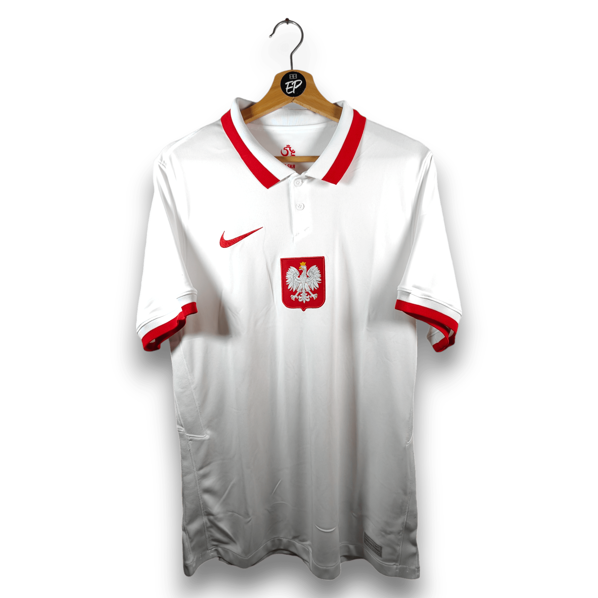 2020 - 21 Poland Home Shirt - 9.5/10 - (M) - Eternal Pitch