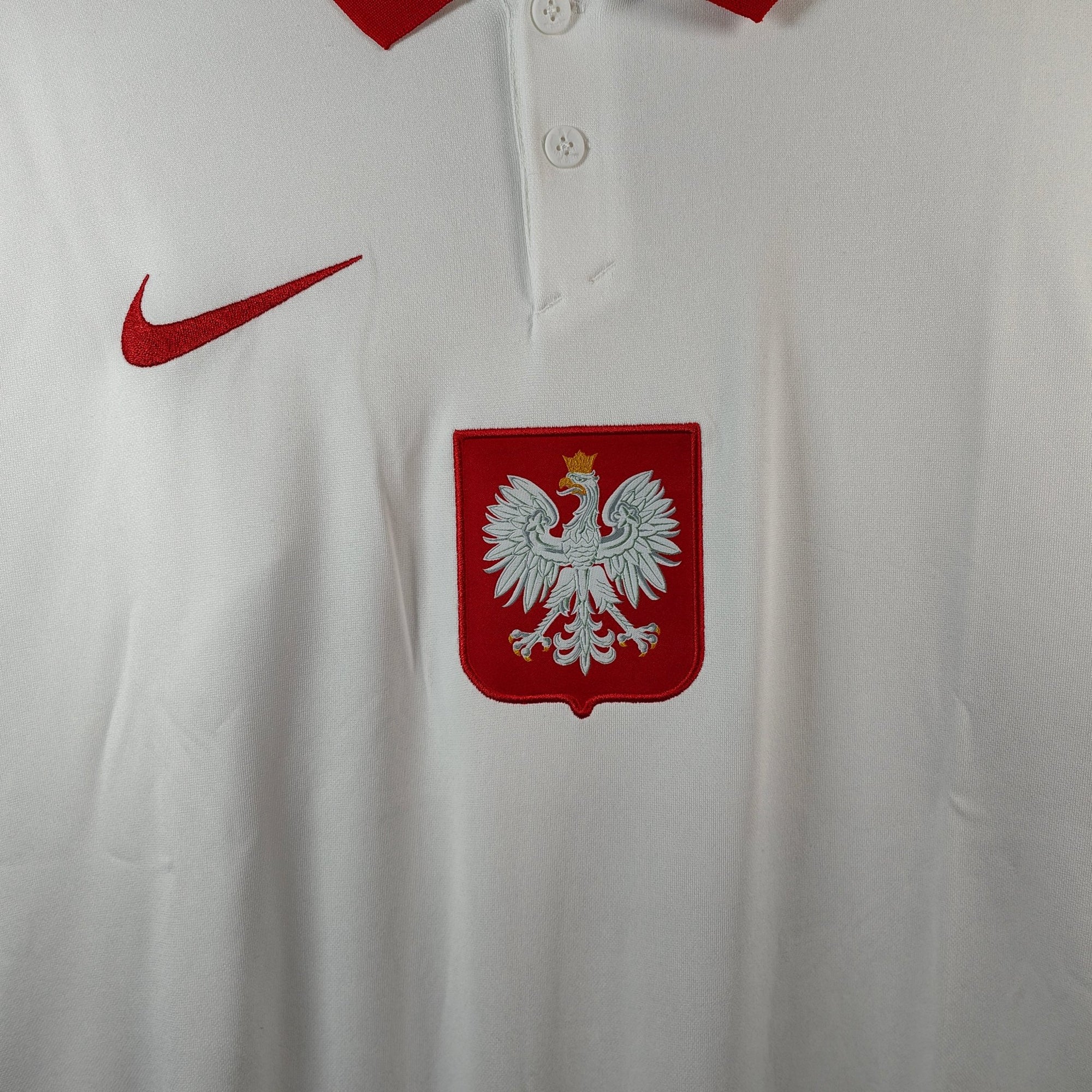 2020 - 21 Poland Home Shirt - 9.5/10 - (M) - Eternal Pitch