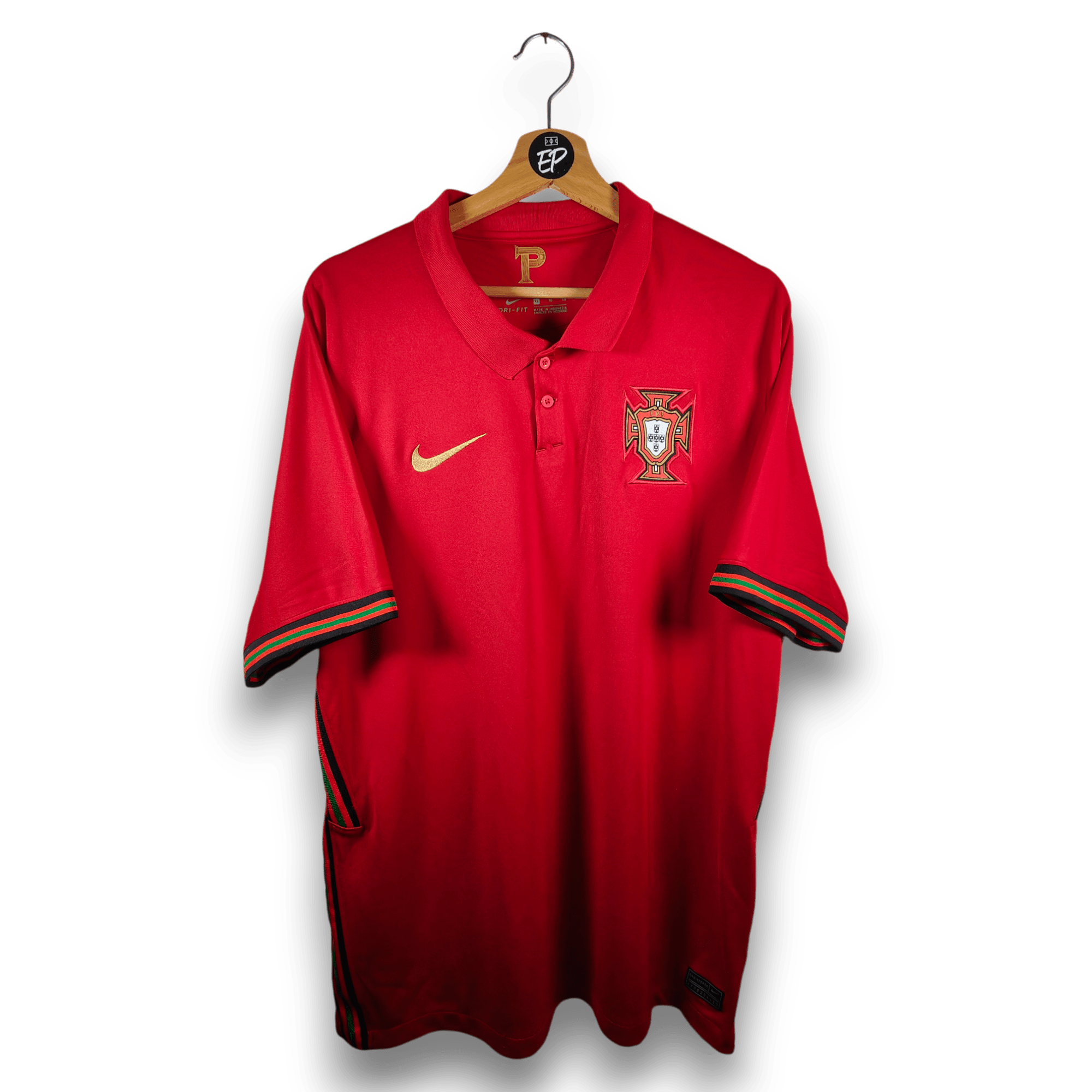 2020 - 21 Portugal Home Shirt Ronaldo 7 - 8.5/10 - (XL) - Eternal Pitch