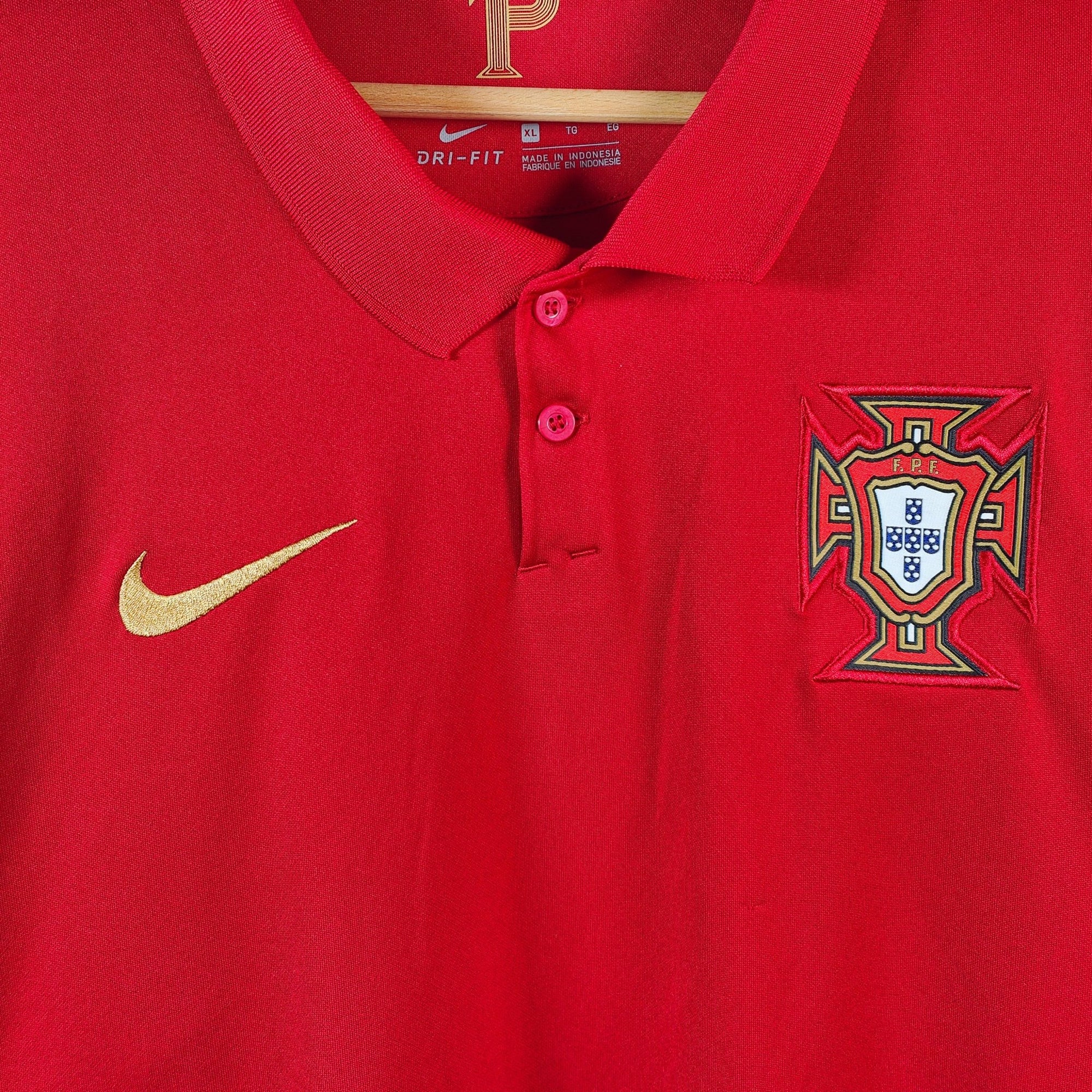 2020 - 21 Portugal Home Shirt Ronaldo 7 - 8.5/10 - (XL) - Eternal Pitch