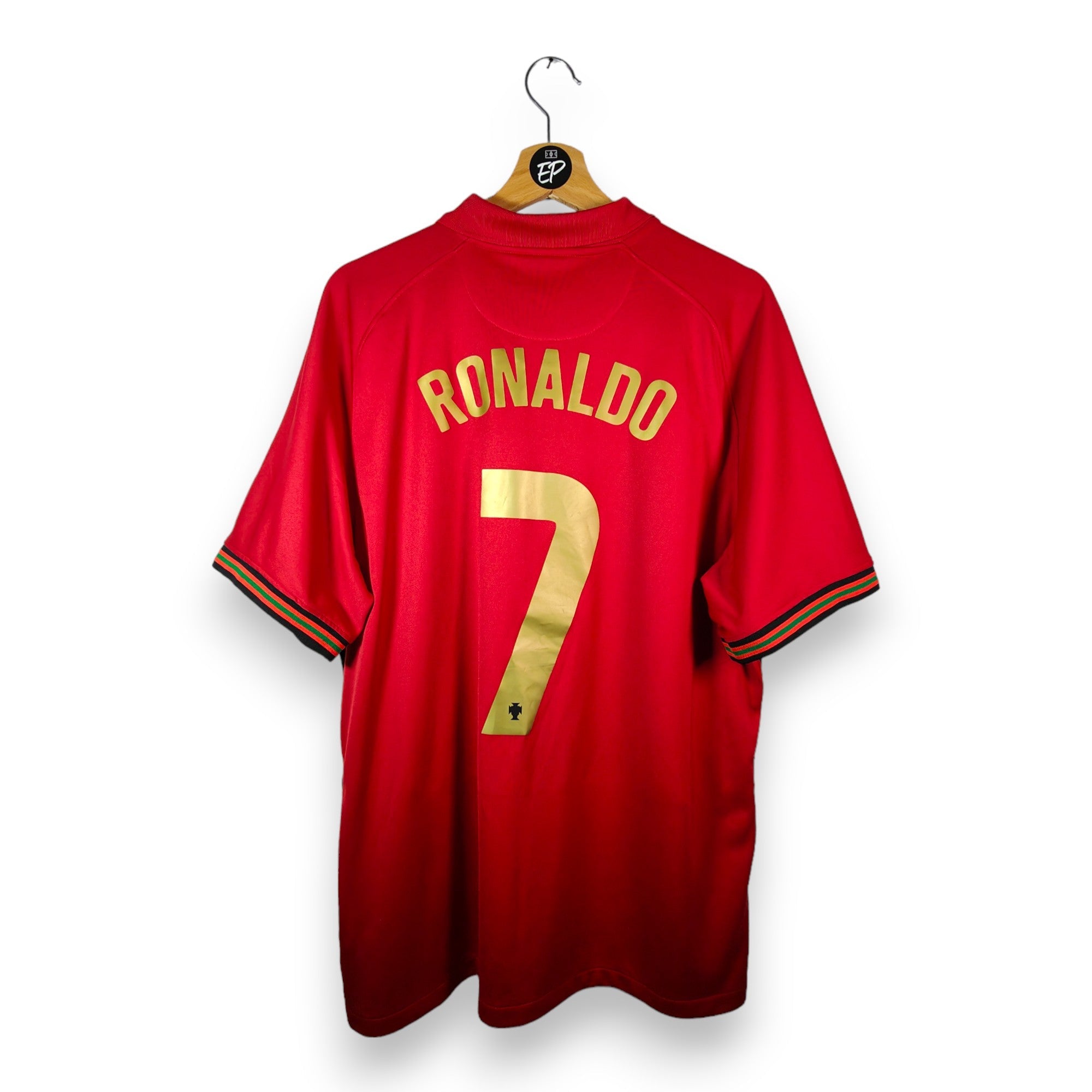 2020 - 21 Portugal Home Shirt Ronaldo 7 (XL) - Eternal Pitch