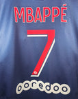 2020 - 21 PSG Home Shirt Mbappé 7 - 9/10 - (L) - Eternal Pitch