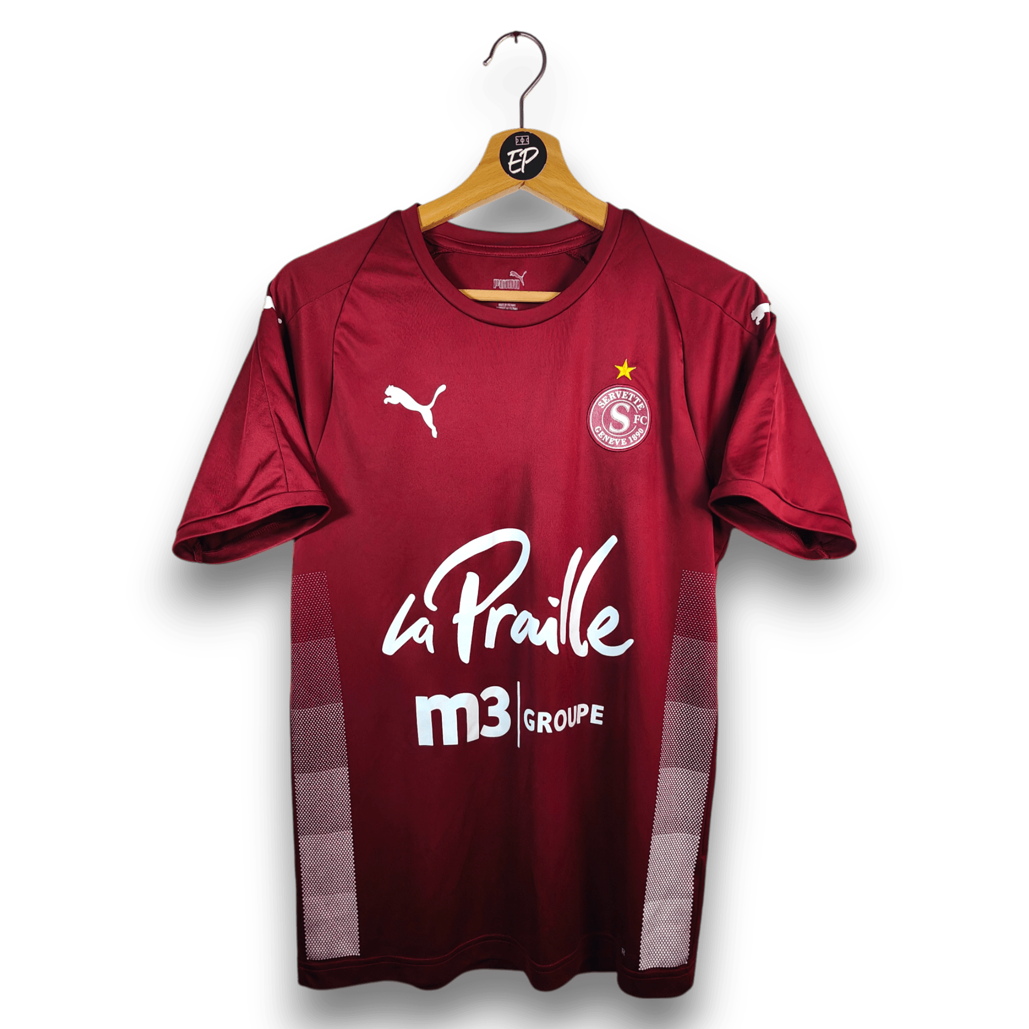 2020 - 21 Servette Genève Home Shirt - 6.5/10 - (S) - Eternal Pitch