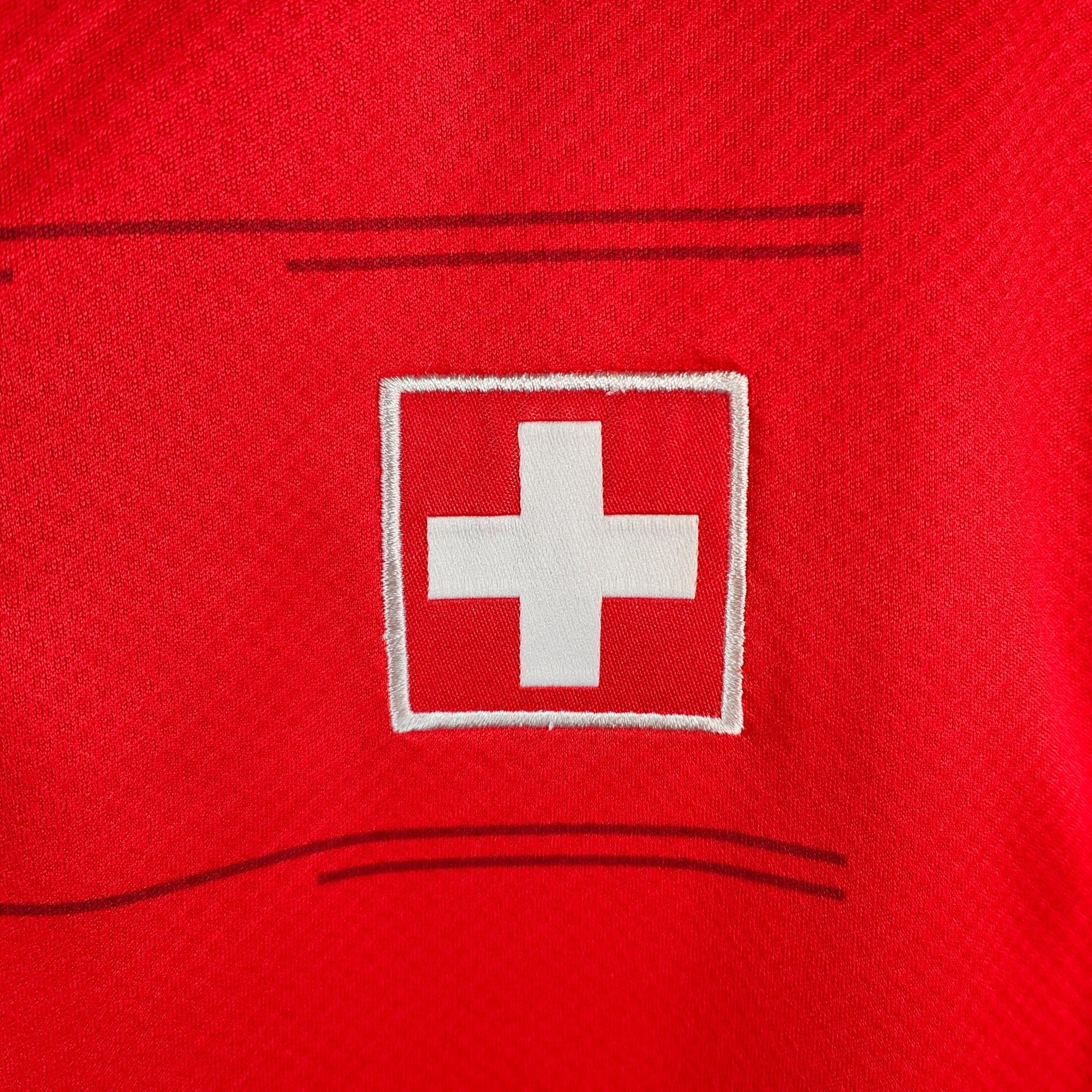 2020 - 21 Switzerland Home Shirt Shaqiri 23 - 9.5/10 - (M) - Eternal Pitch