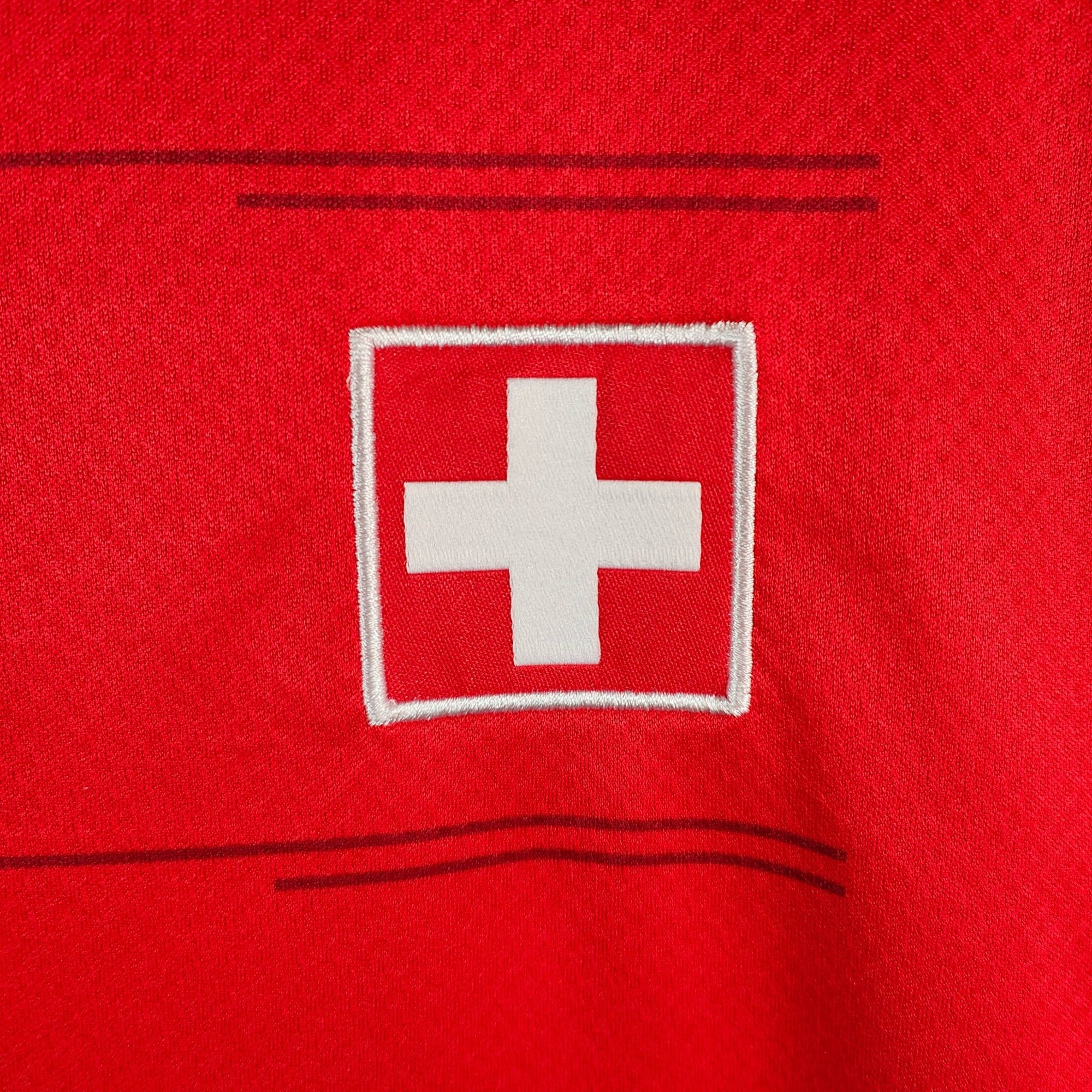 2020 - 21 Switzerland Home Shirt Shaqiri 23 - 9.5/10 - (XL) - Eternal Pitch