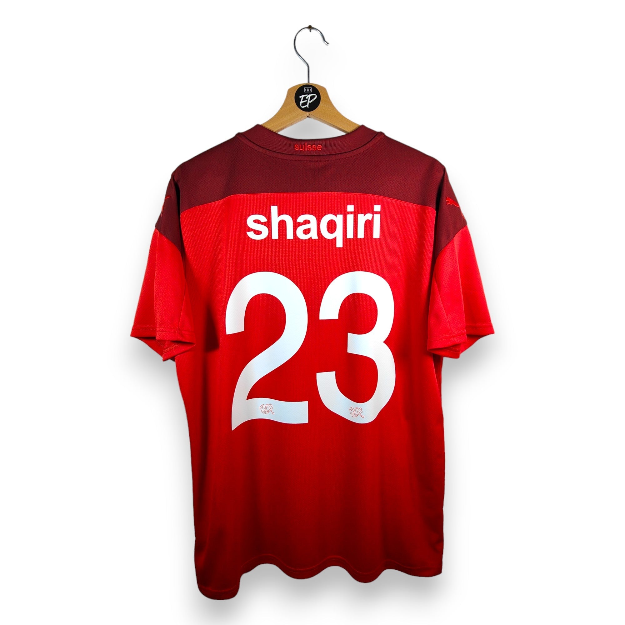 2020 - 21 Switzerland Home Shirt Shaqiri 23 (L) - Eternal Pitch