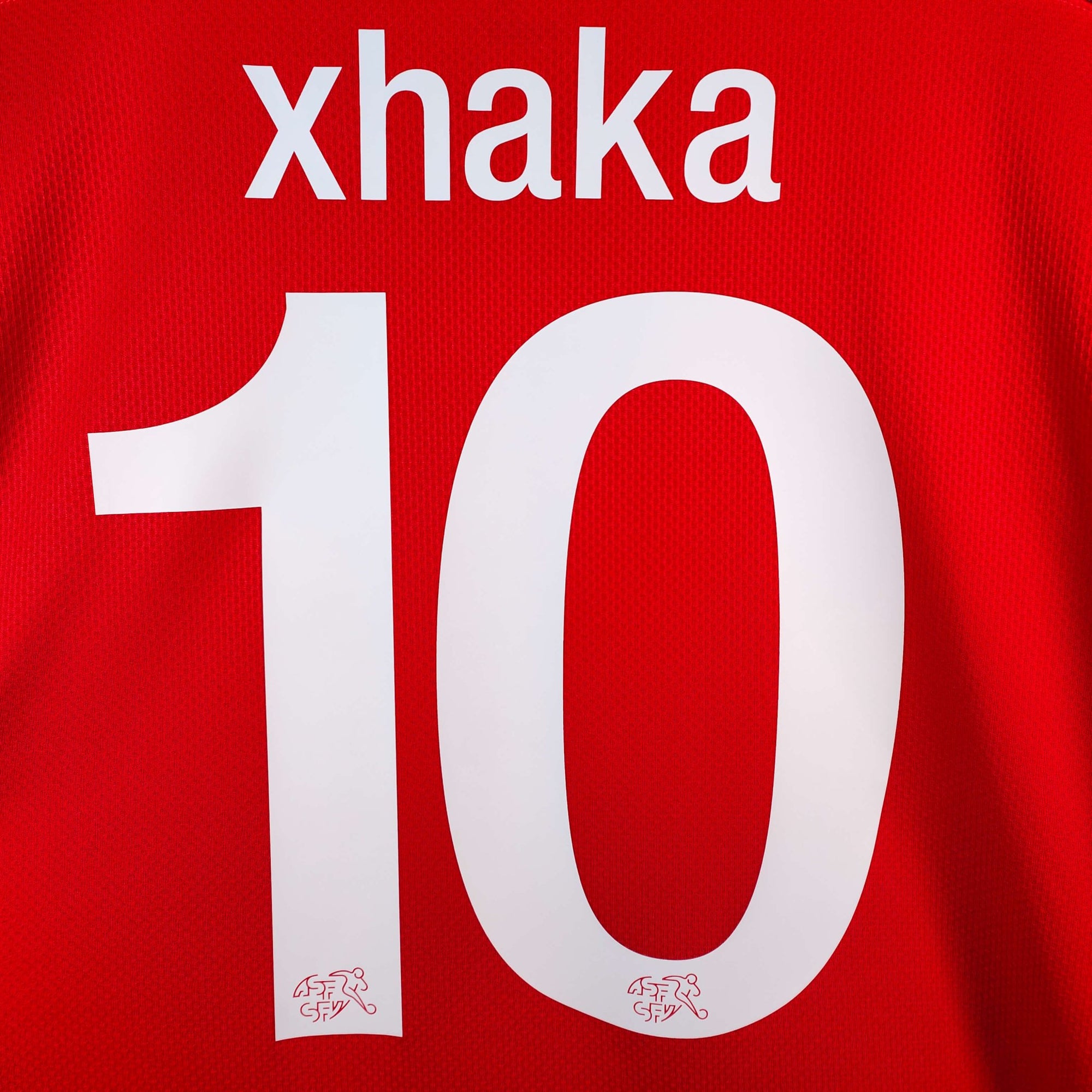 2020 - 21 Switzerland Home Shirt Xhaka 10 - 9.5/10 - (XL) - Eternal Pitch