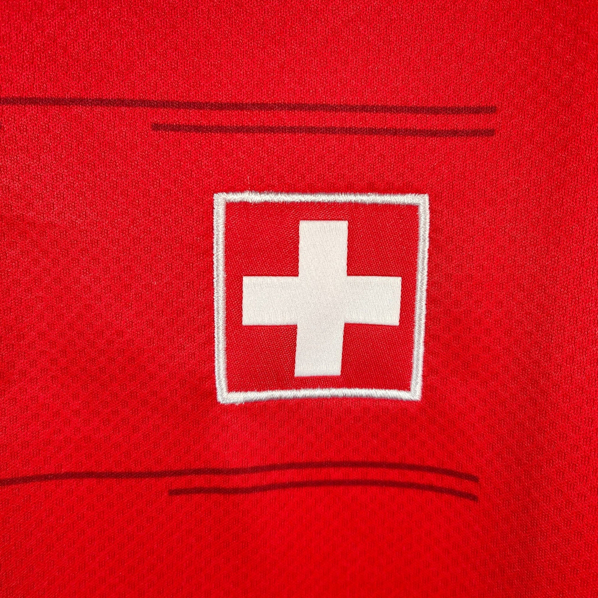 2020 - 21 Switzerland Home Shirt Xhaka 10 - 9.5/10 - (XL) - Eternal Pitch