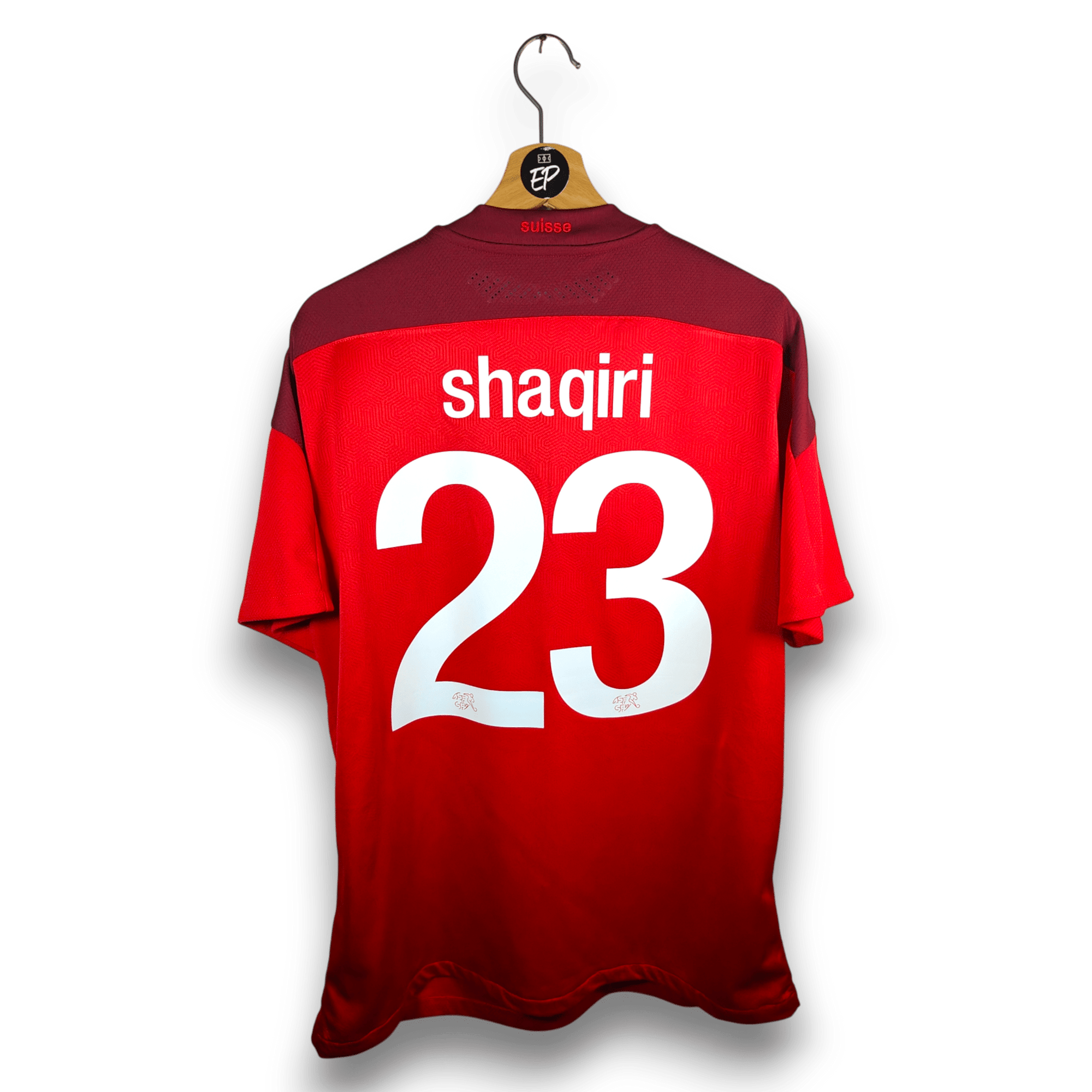 2020 - 21 Switzerland Player Version Home Shirt Shaqiri 23 - 9.5/10 - (XL) - Eternal Pitch