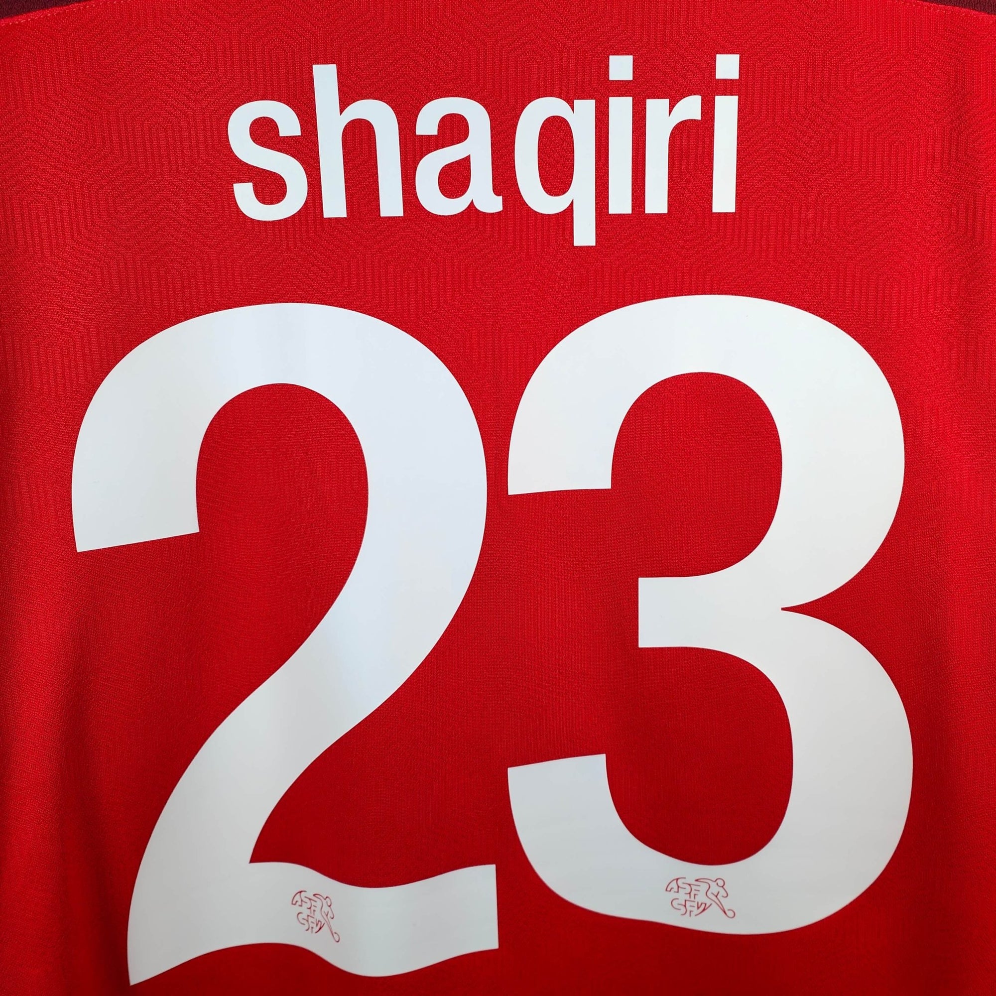 2020 - 21 Switzerland Player Version Home Shirt Shaqiri 23 - 9.5/10 - (XL) - Eternal Pitch