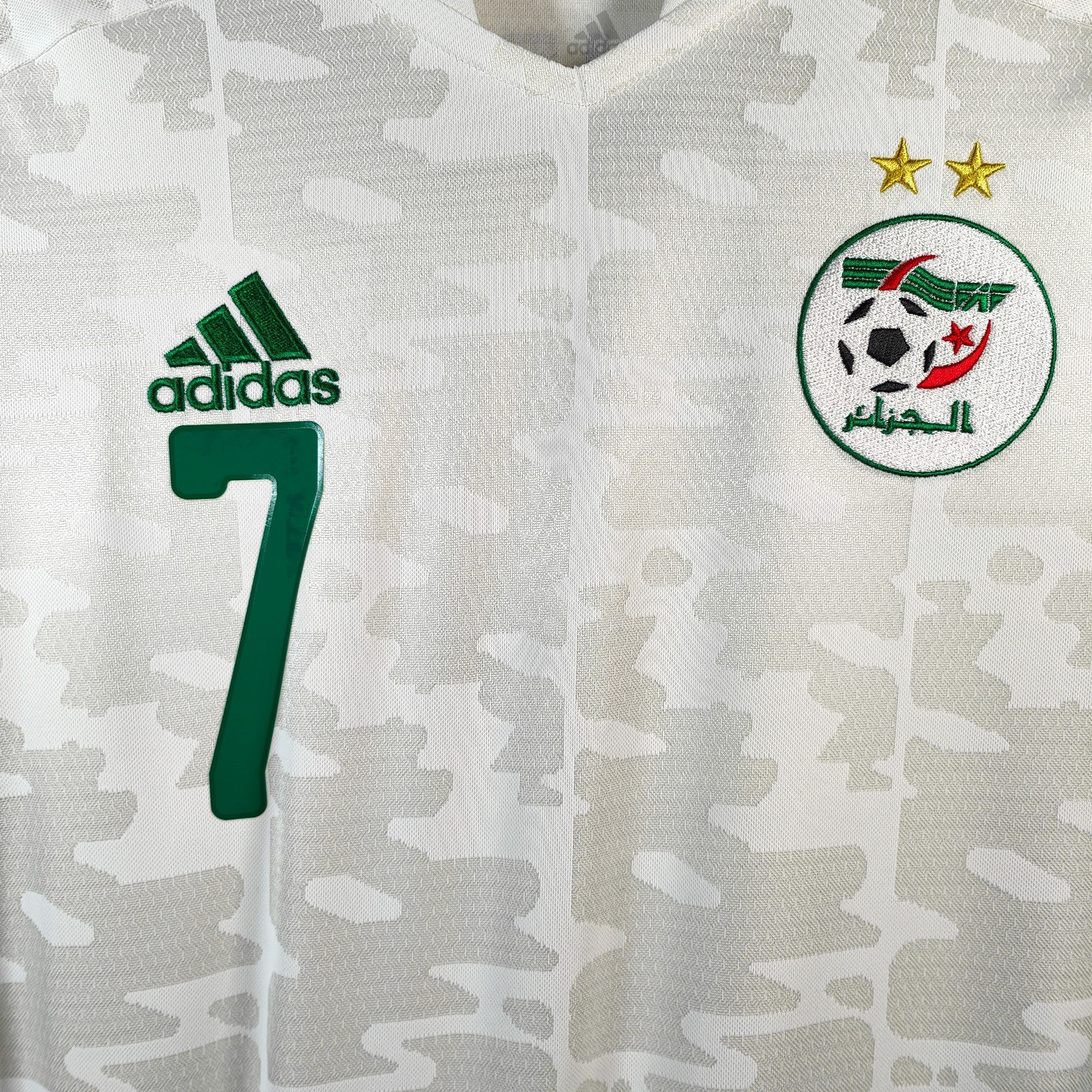 2020 - 22 Algeria Home Shirt Mahrez 7 - 9.5/10 - (S) - Eternal Pitch