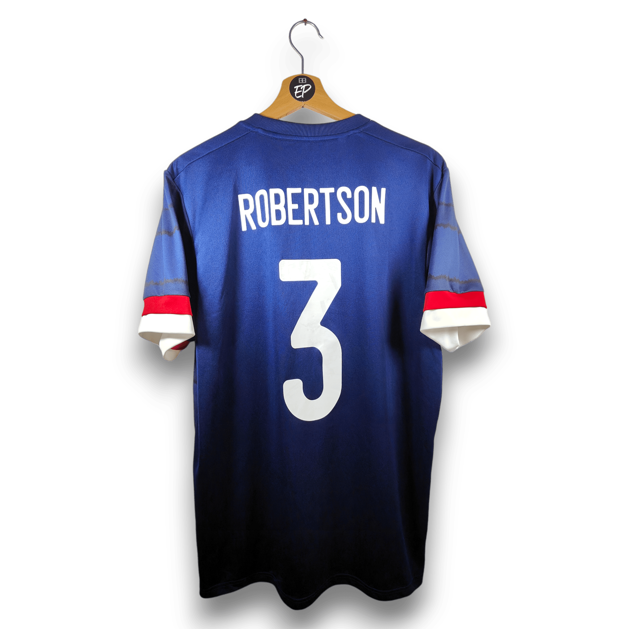 2020 - 22 Scotland Home Shirt Robertson 3 - 9.5/10 - (L) - Eternal Pitch