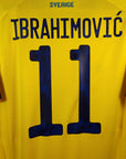 2020 - 22 Sweden Home Shirt Ibrahimovic 11 - 9.5/10 - (M) - Eternal Pitch