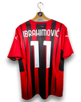 2021 - 22 AC Milan Home Shirt Ibrahimovic 11 - 9/10 - (M) - Eternal Pitch