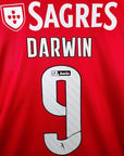 2021 - 22 Benfica Home Shirt Darwin 9 - 9/10 - (L) - Eternal Pitch