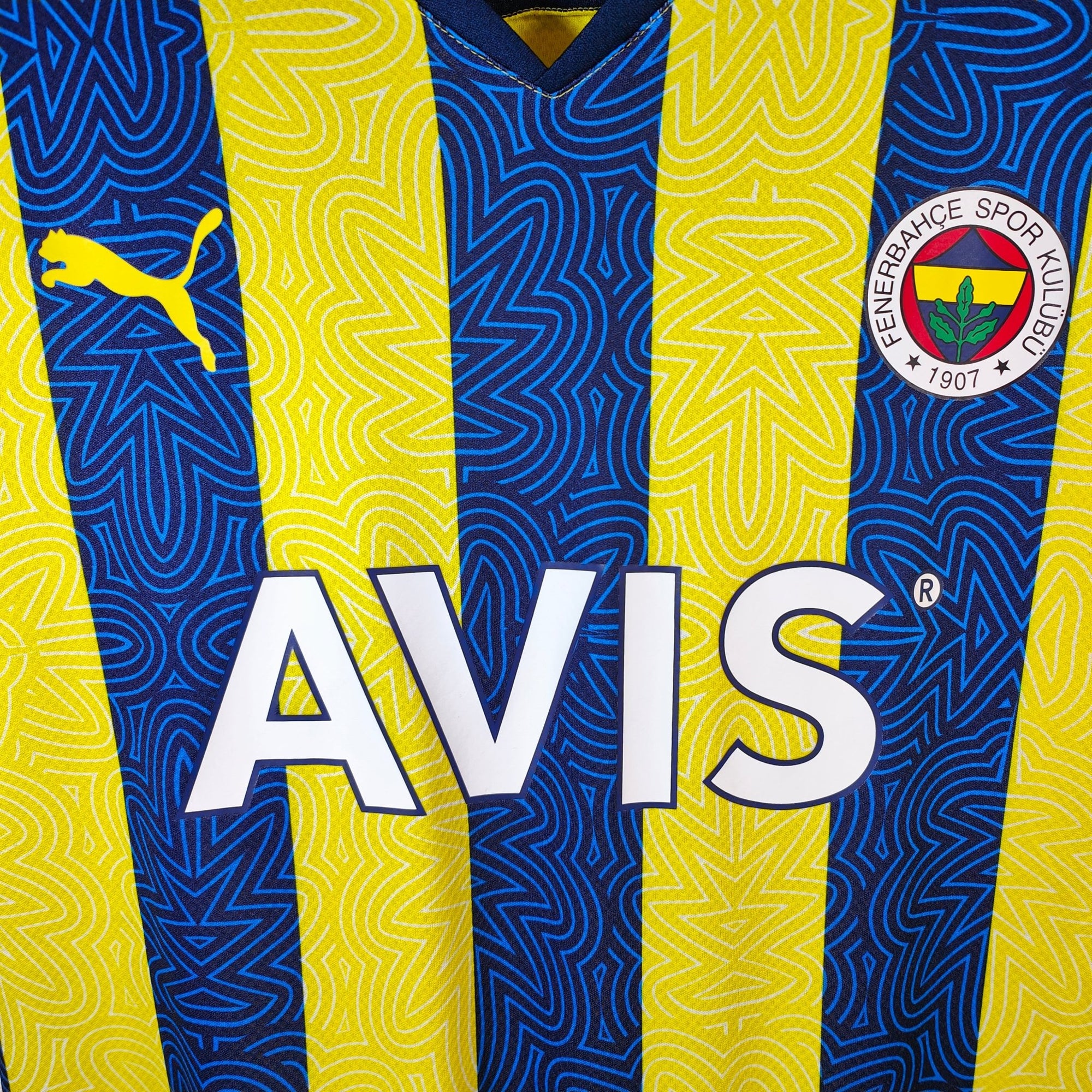 2021 - 22 Fenerbahce Home Shirt - 9.5/10 - (M) - Eternal Pitch