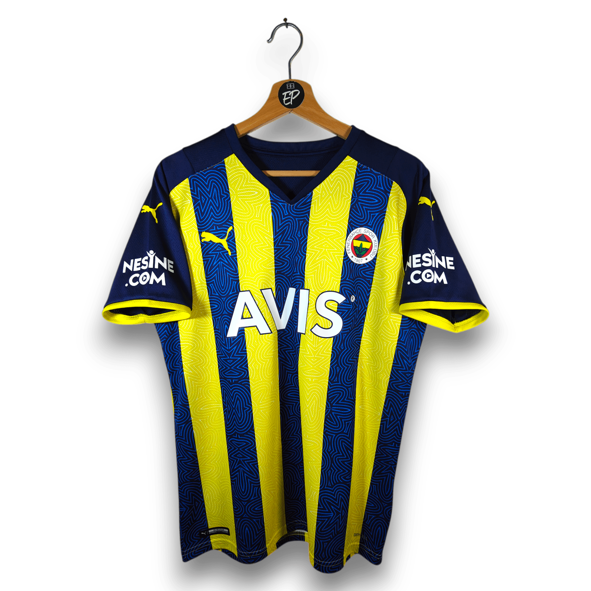2021 - 22 Fenerbahce Home Shirt - 9.5/10 - (M) - Eternal Pitch