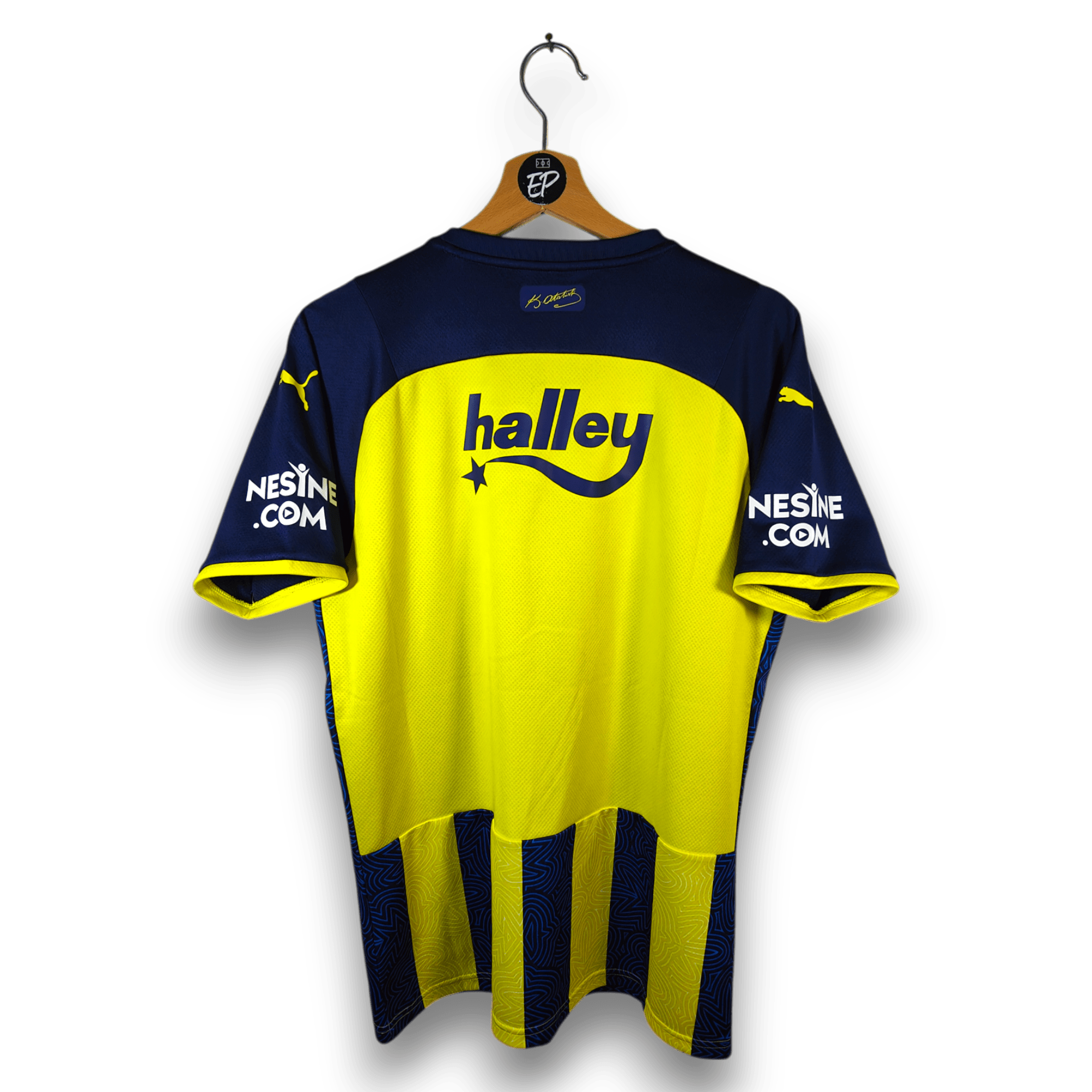 2021 - 22 Fenerbahce Home Shirt - 9.5/10 - (M) - Eternal Pitch