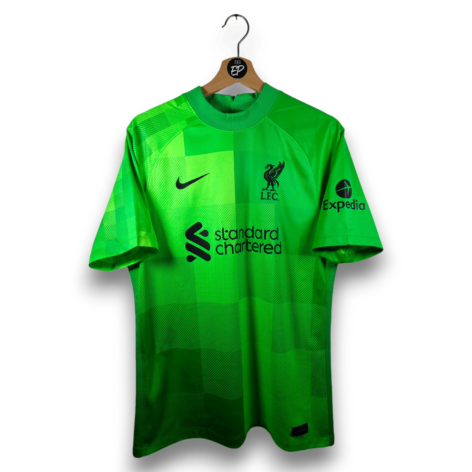 2021 - 22 Liverpool GK Shirt Alisson Becker 1 - 9.5/10 - (M) - Eternal Pitch