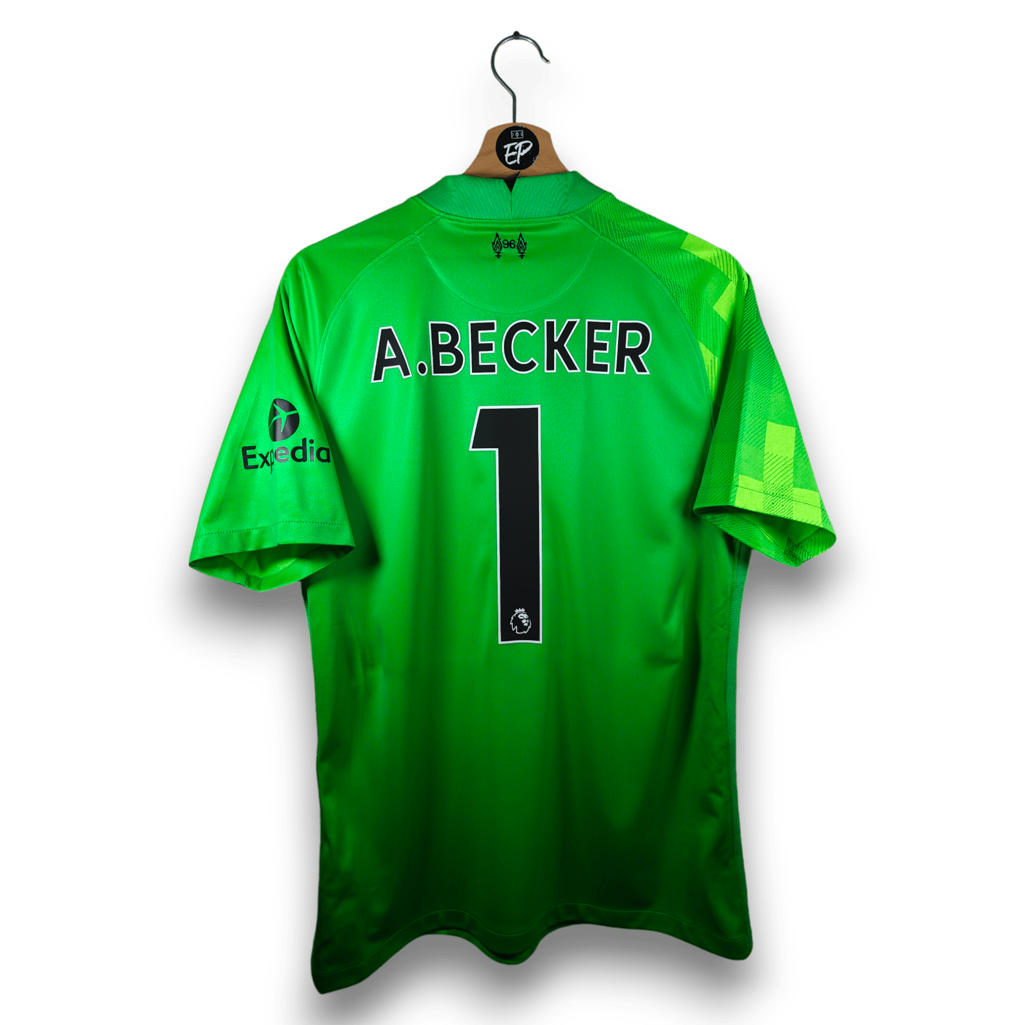 2021 - 22 Liverpool GK Shirt Alisson Becker 1 - 9.5/10 - (M) - Eternal Pitch