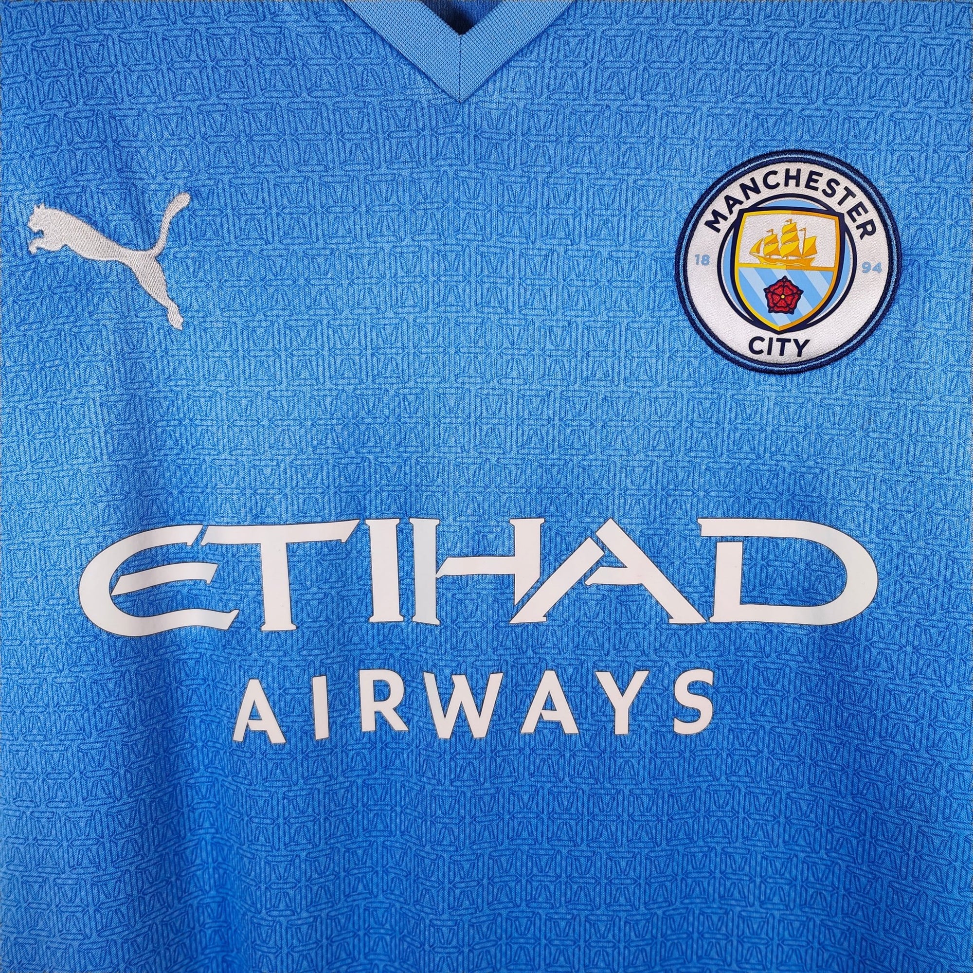 2021 - 22 Manchester City Home Shirt De Bruyne 17 - 9/10 - (L) - Eternal Pitch