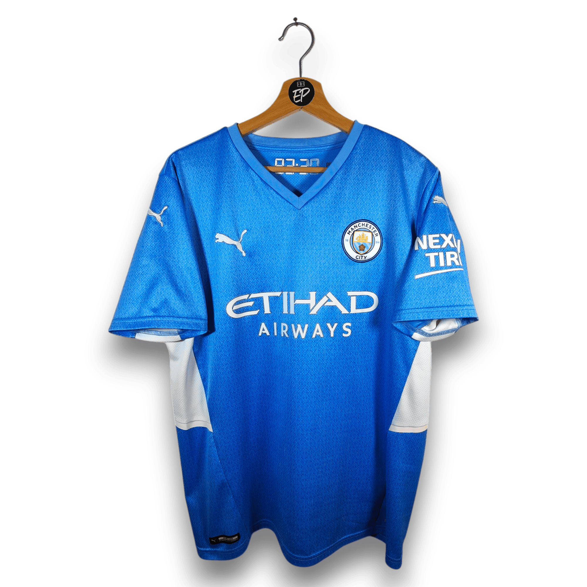 2021 - 22 Manchester City Home Shirt De Bruyne 17 - 9/10 - (L) - Eternal Pitch