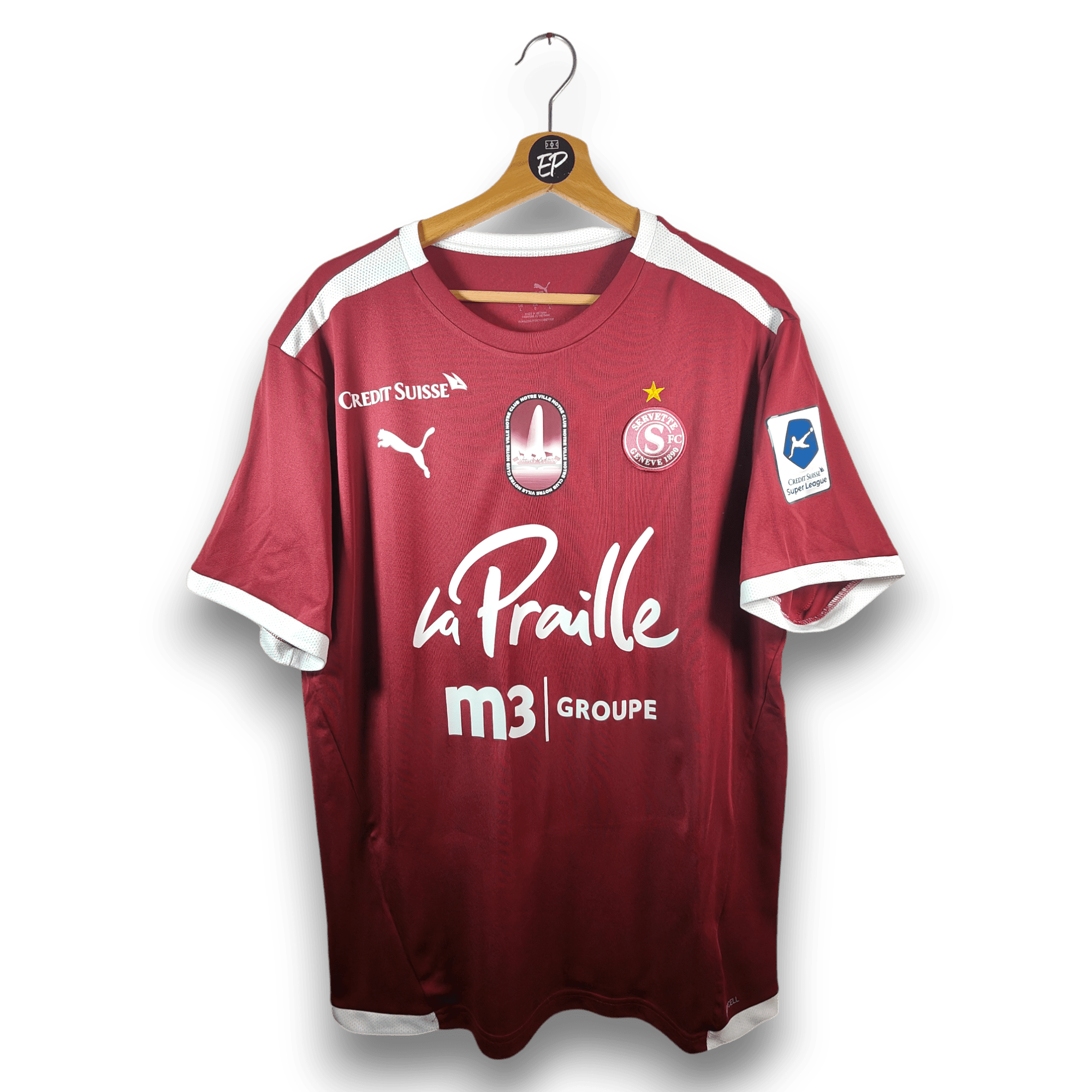 2021 - 22 Servette Genève Home Shirt Clichy 3 (L) - Eternal Pitch