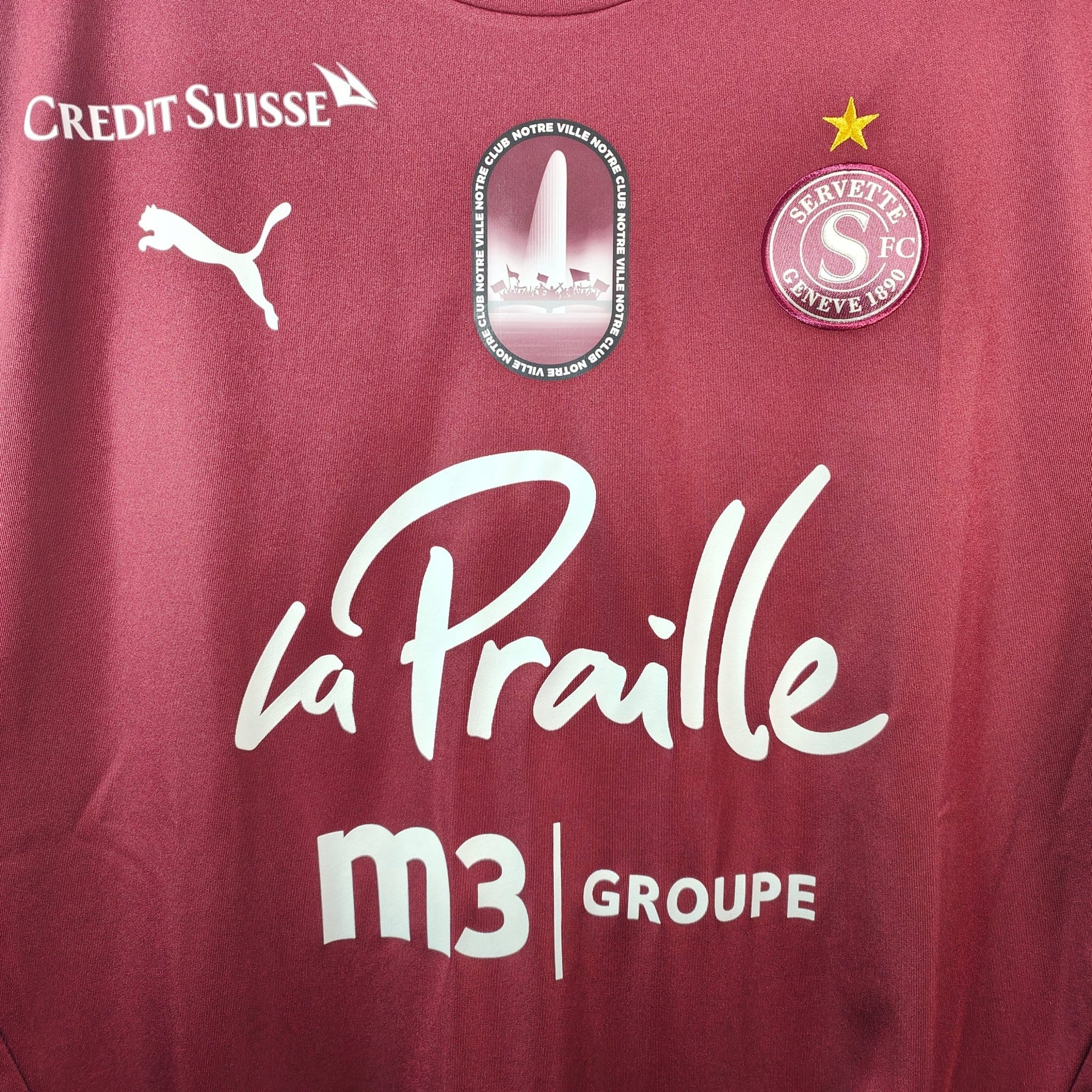 2021 - 22 Servette Genève Home Shirt Clichy 3 (L) - Eternal Pitch