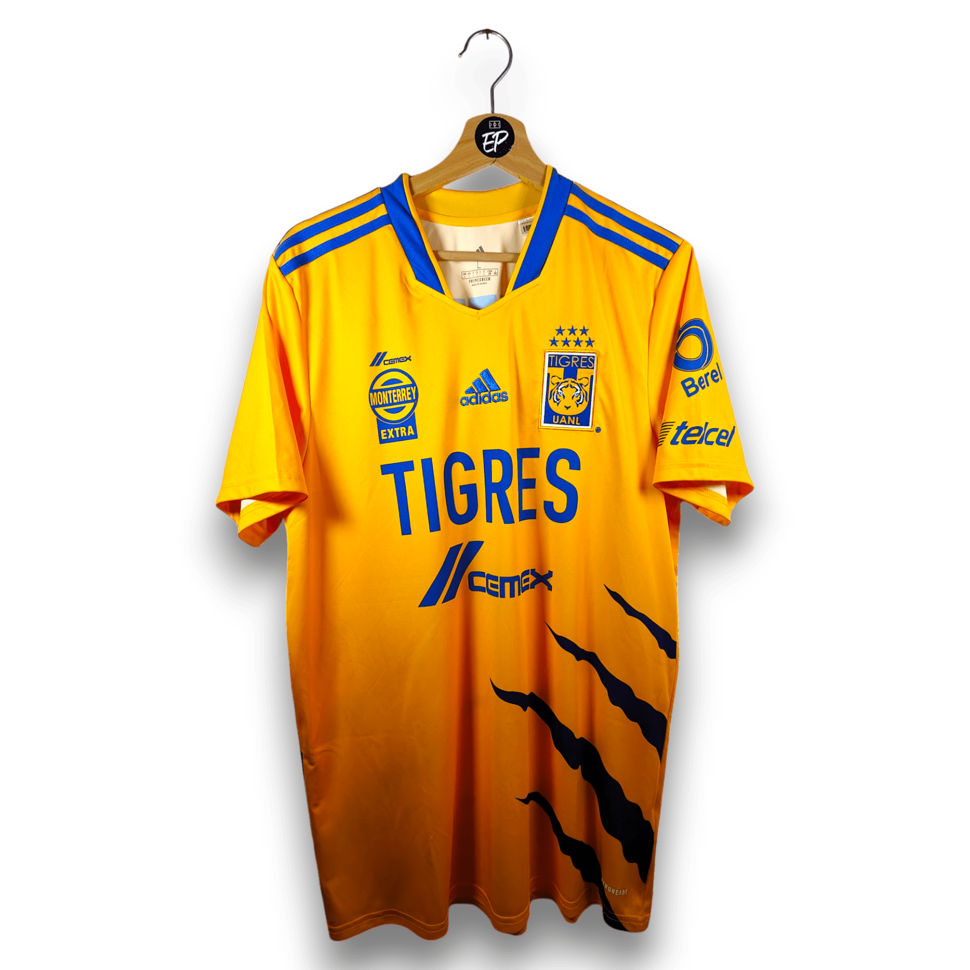 2021 - 22 Tigres Home Shirt - 9/10 - (L) - Eternal Pitch