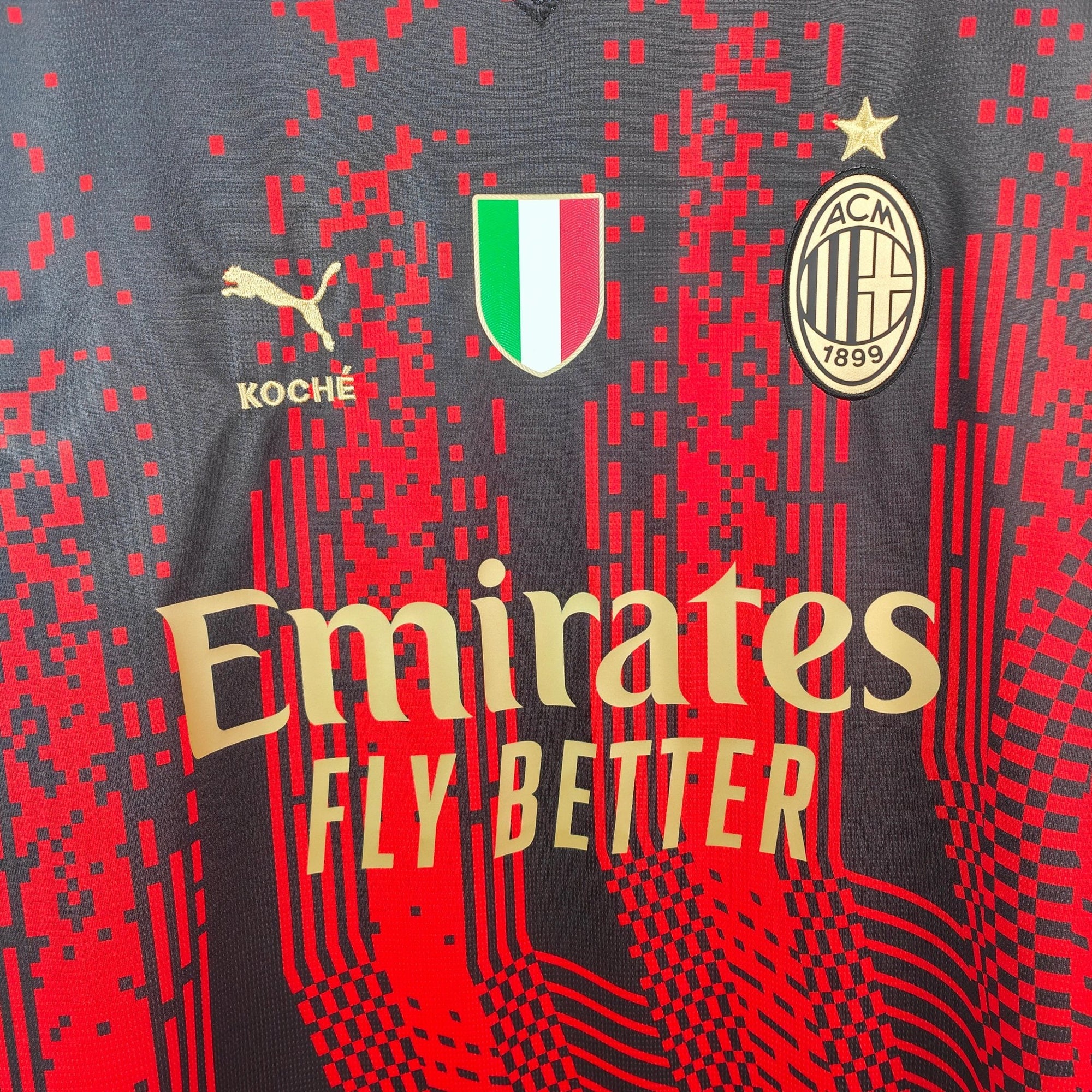 2022 - 23 AC Milan Fourth Koche Shirt Giroud 9 - 9.5/10 - (M) - Eternal Pitch