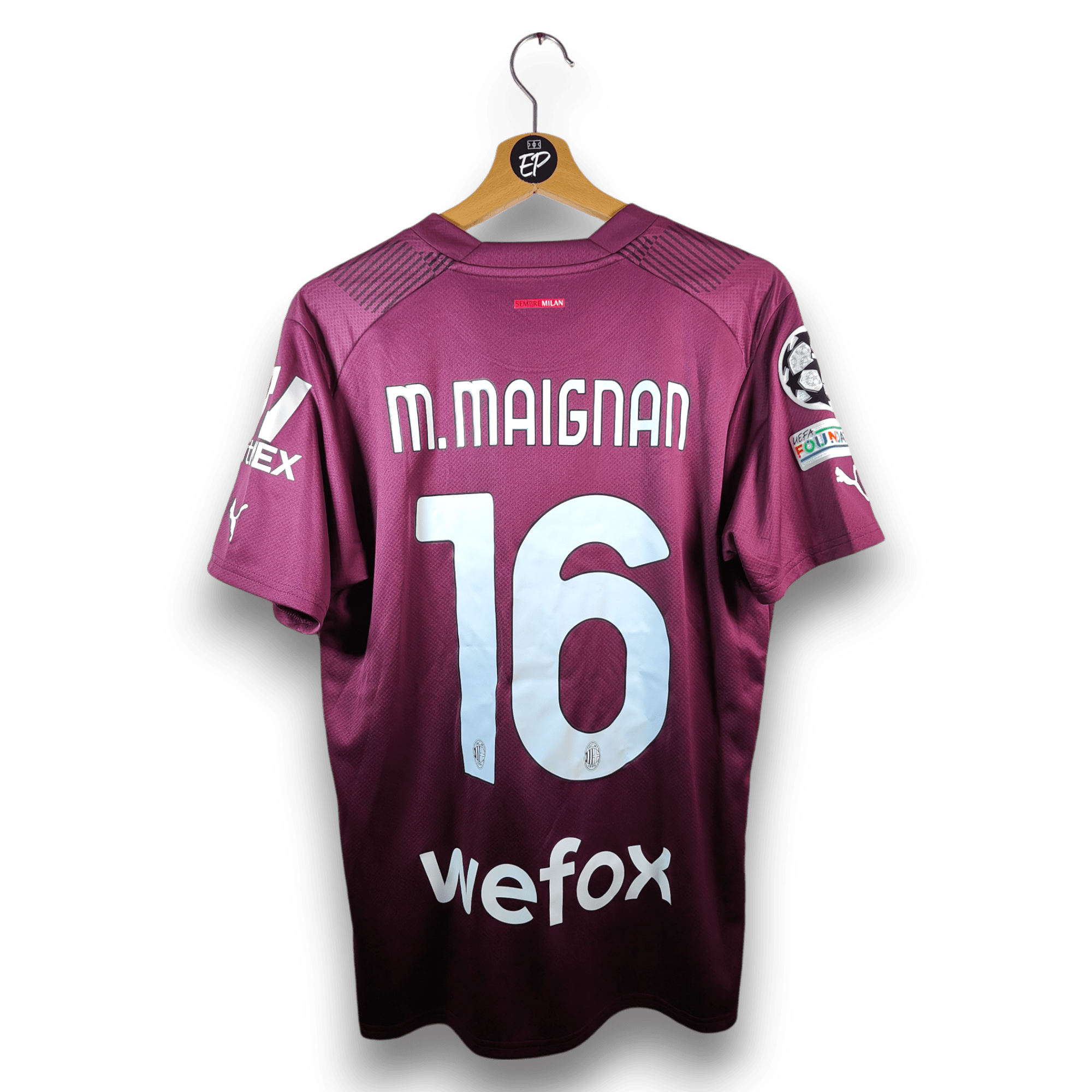 2022 - 23 AC Milan GK Shirt Maignan 16 - BNWT - (M) - Eternal Pitch