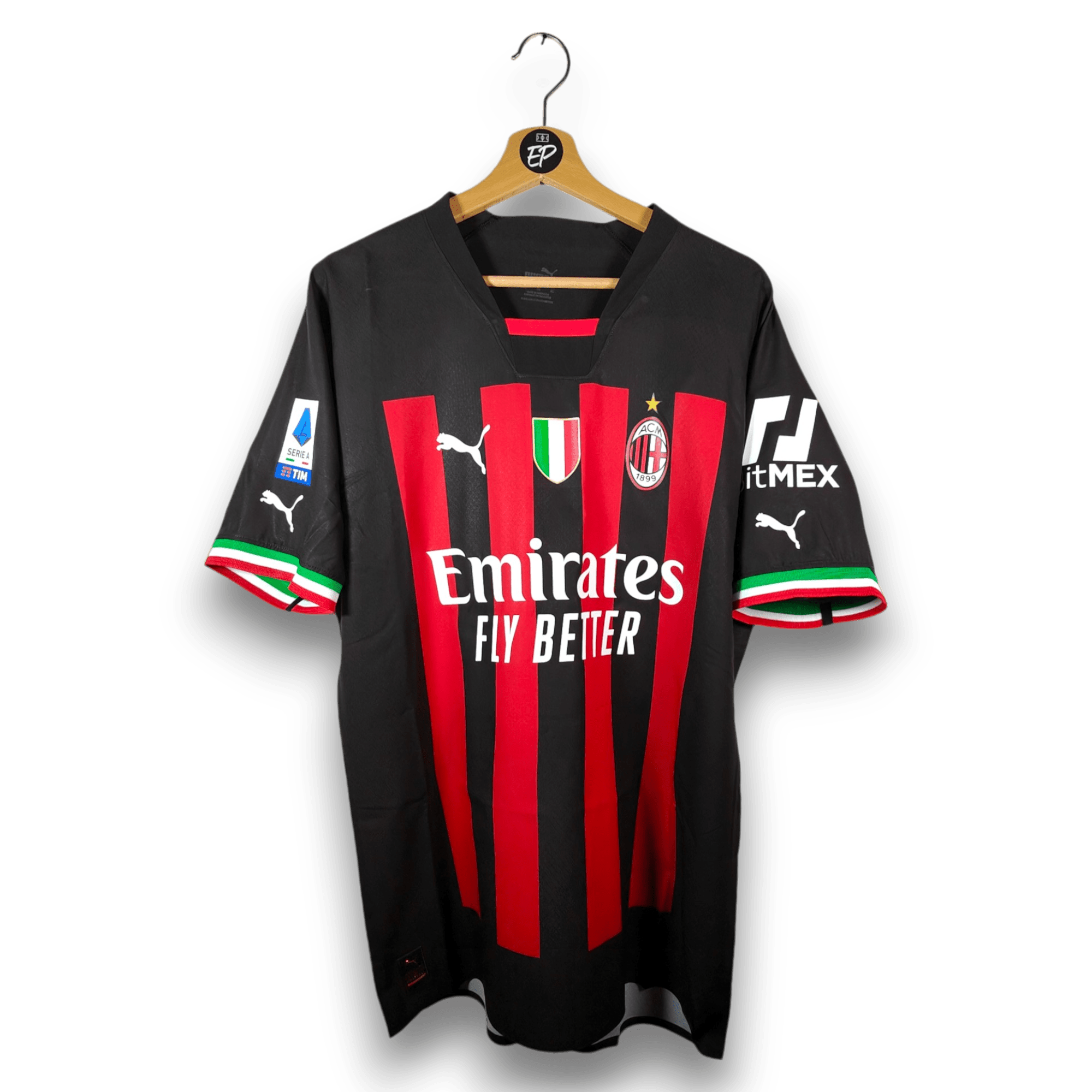 2022 - 23 AC Milan Player Version Home Shirt Leao 17 - BNWT - (XL) - Eternal Pitch