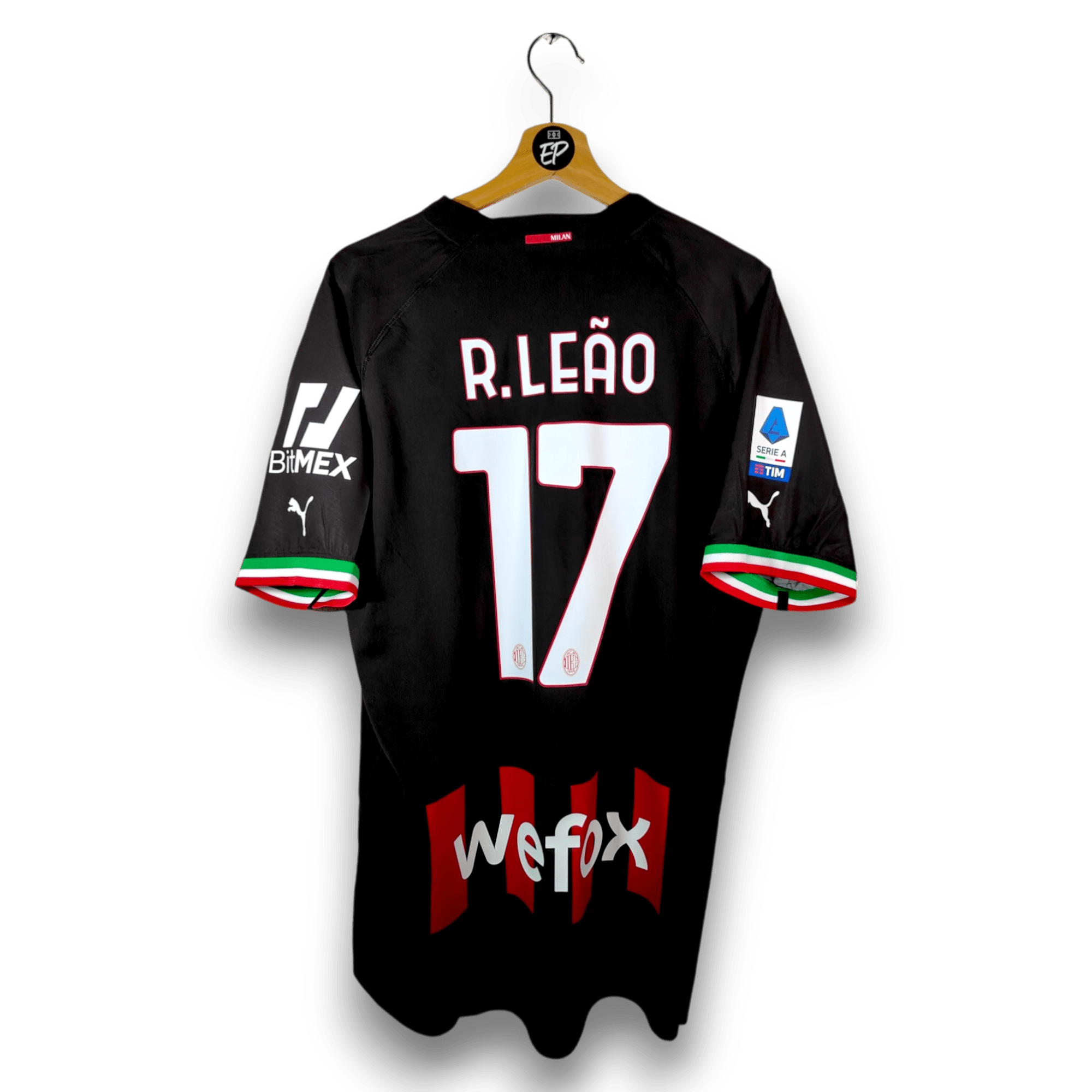 2022 - 23 AC Milan Player Version Home Shirt Leao 17 - BNWT - (XL) - Eternal Pitch