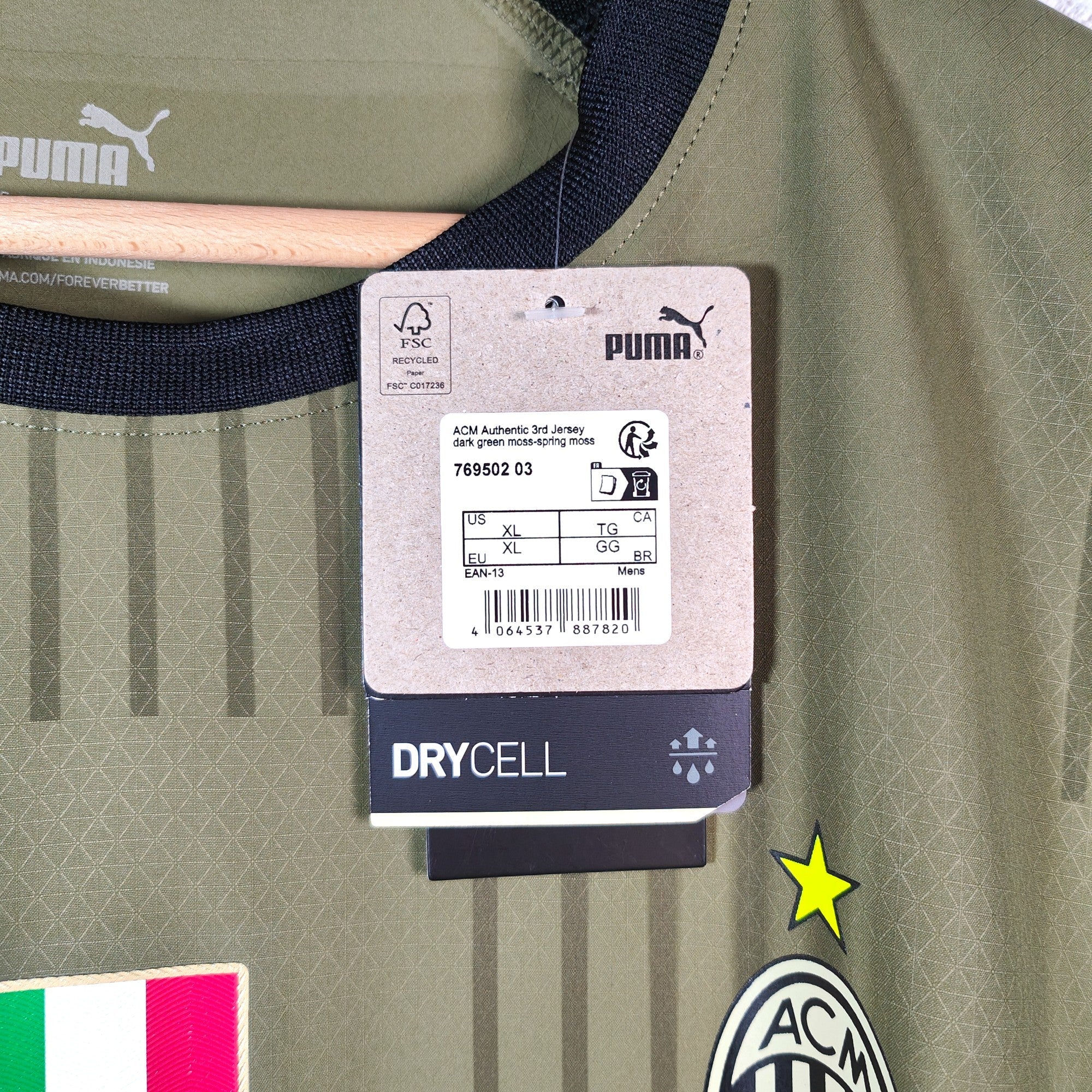 2022 - 23 AC Milan Player Version Third Shirt Theo 19 - BNWT - (XL) - Eternal Pitch