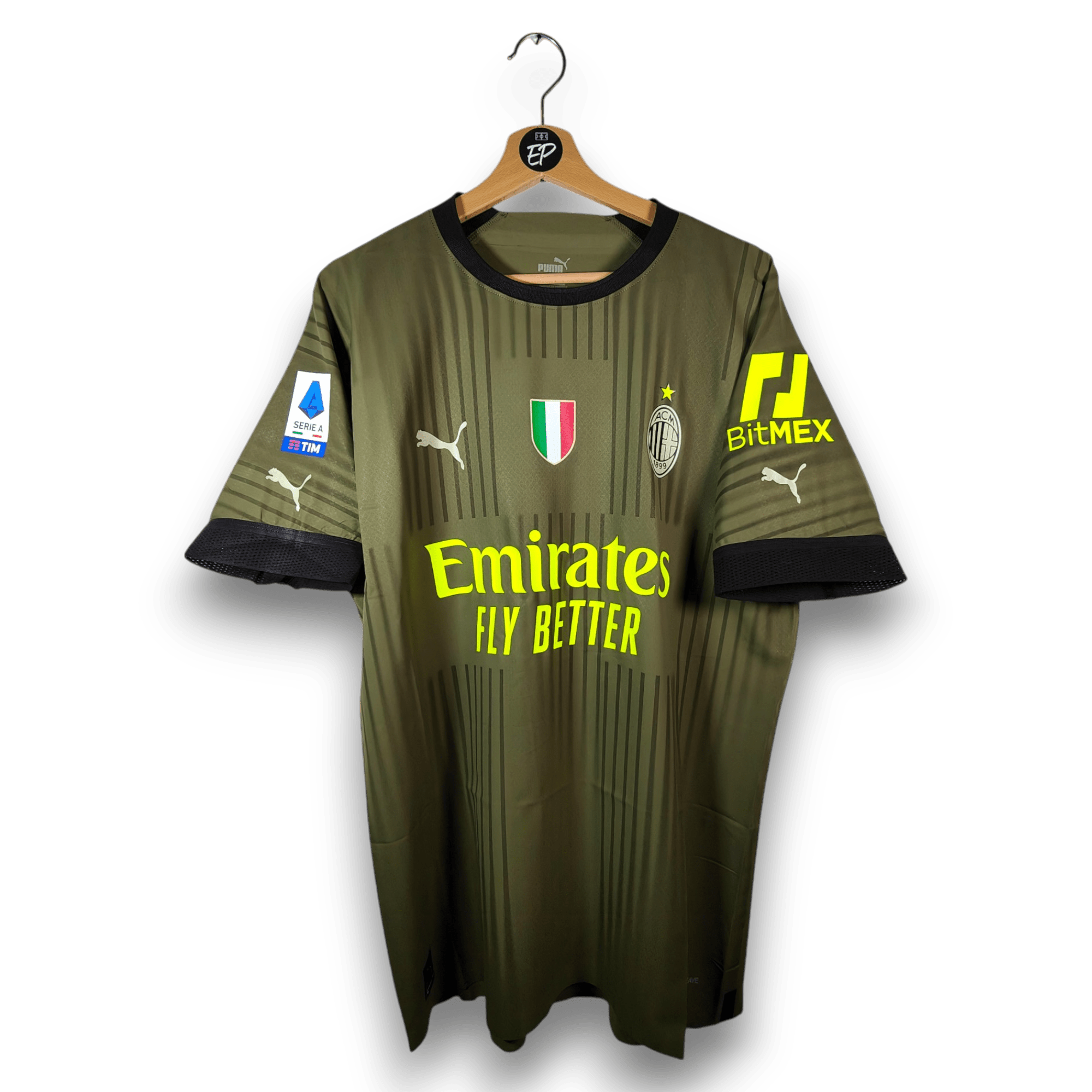 2022 - 23 AC Milan Player Version Third Shirt Theo 19 - BNWT - (XL) - Eternal Pitch