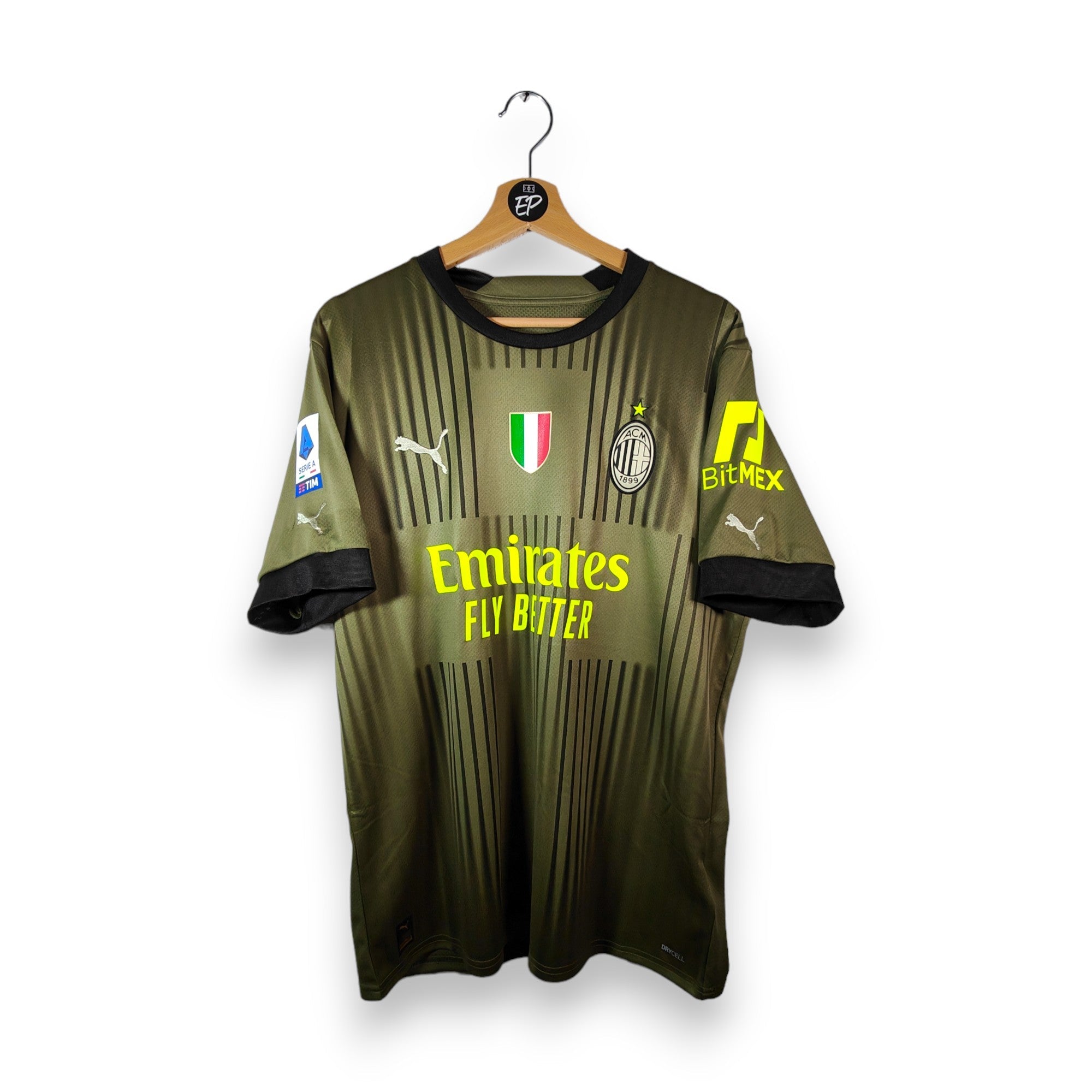 2022 - 23 AC Milan Third Shirt Leao 17 (L) - Eternal Pitch