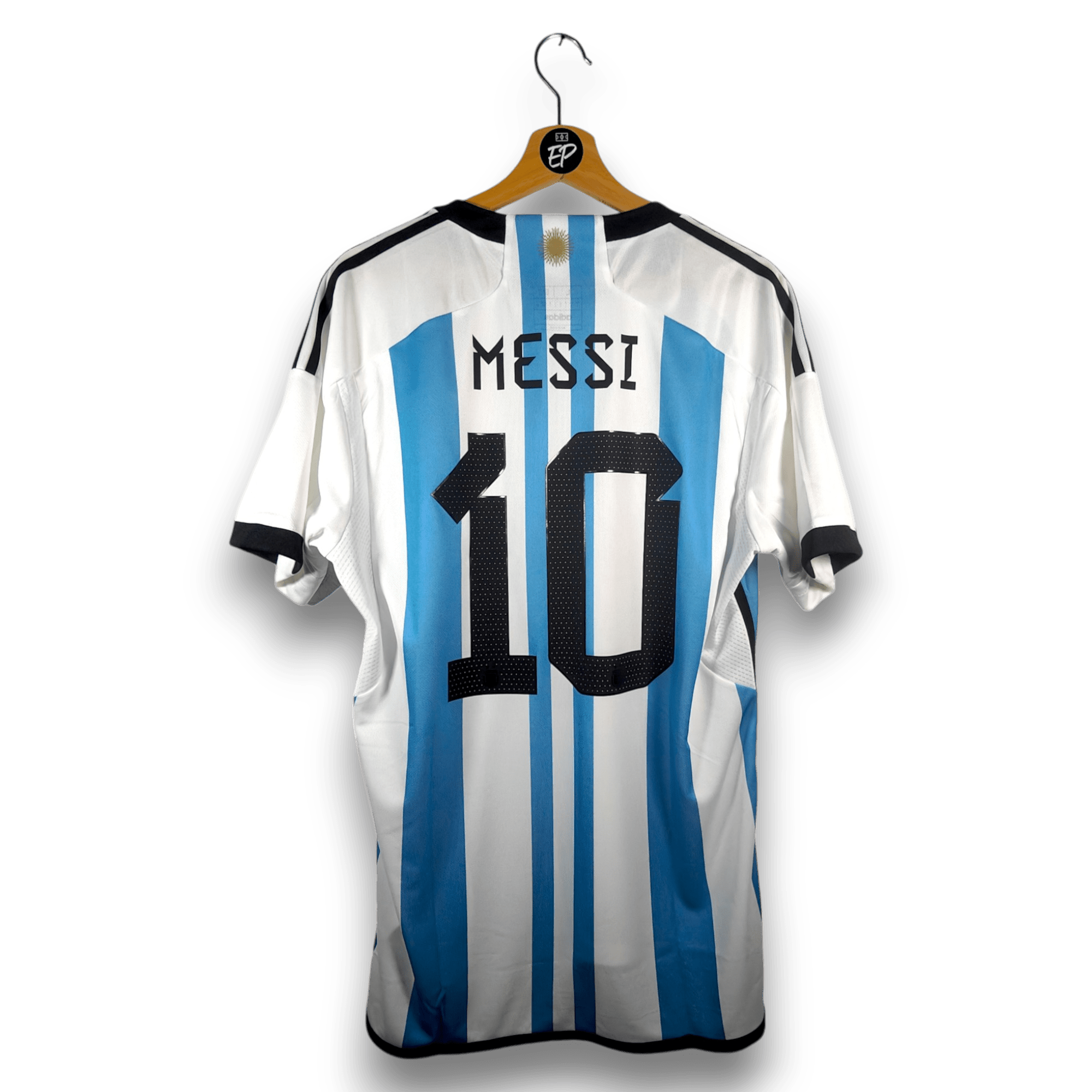 2022 - 23 Argentina Home Shirt Messi 10 - BNWT - (L) - Eternal Pitch