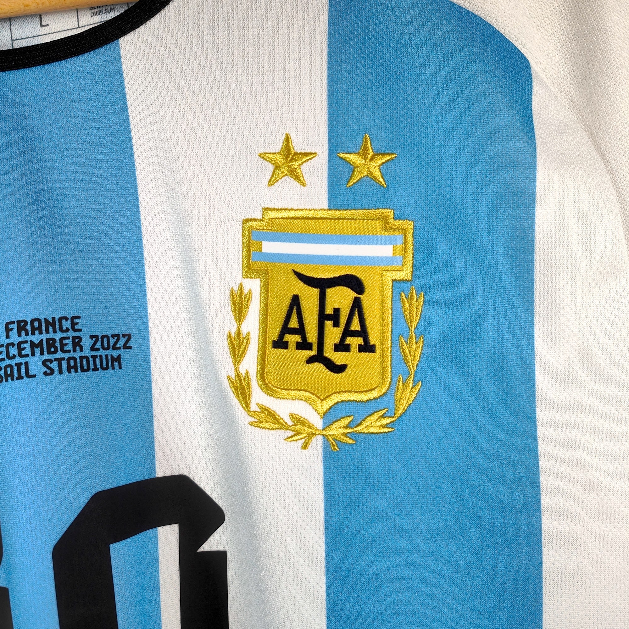 2022 - 23 Argentina Home Shirt Messi 10 - BNWT - (L) - Eternal Pitch